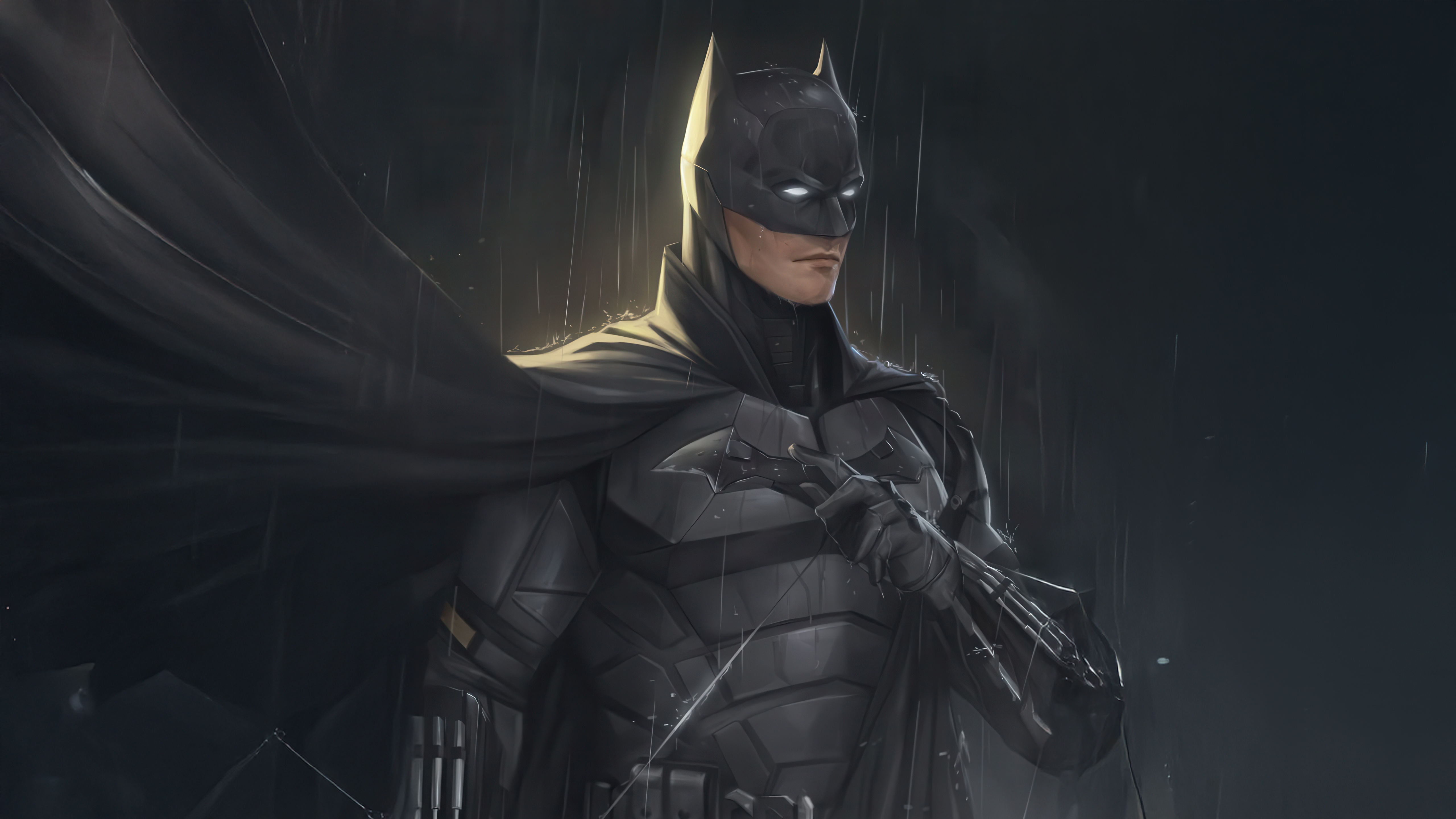 The Batman Warrior Spirit HD Wallpaper