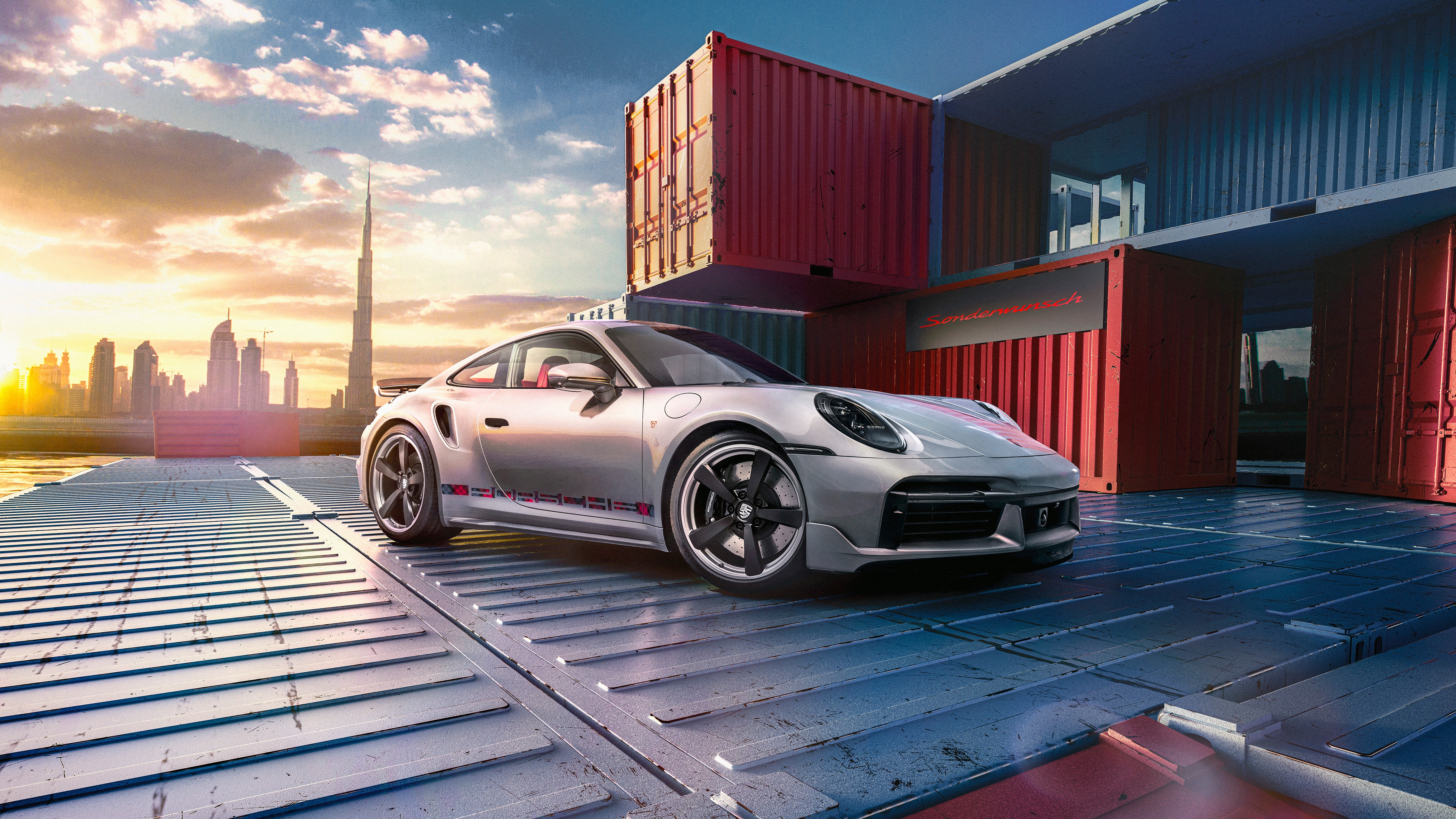 Porsche 911 Turbo Remastered By Sonderwunsch 2024 HD Wallpaper