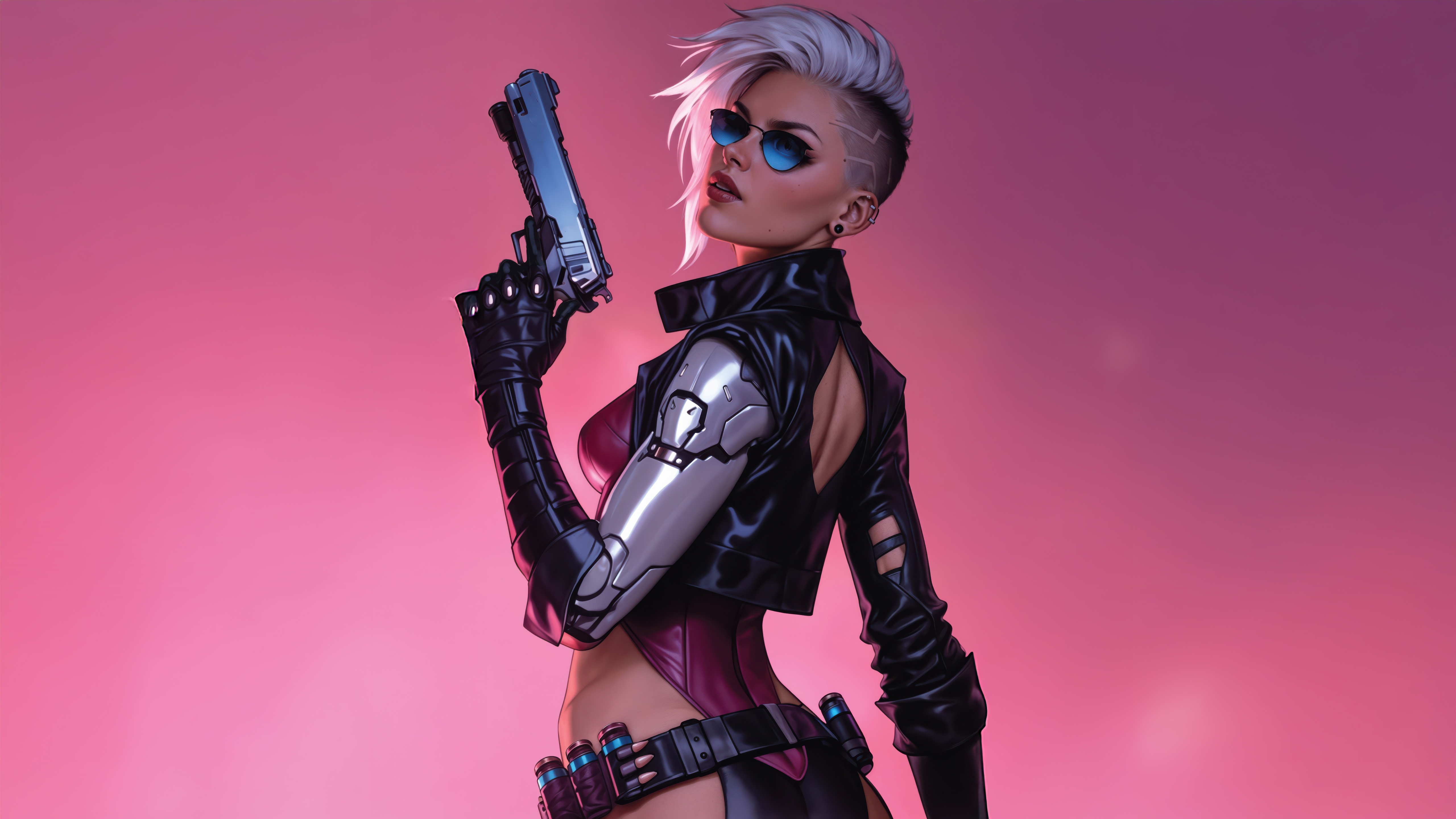 Future Shock The Gunslinger HD Wallpaper