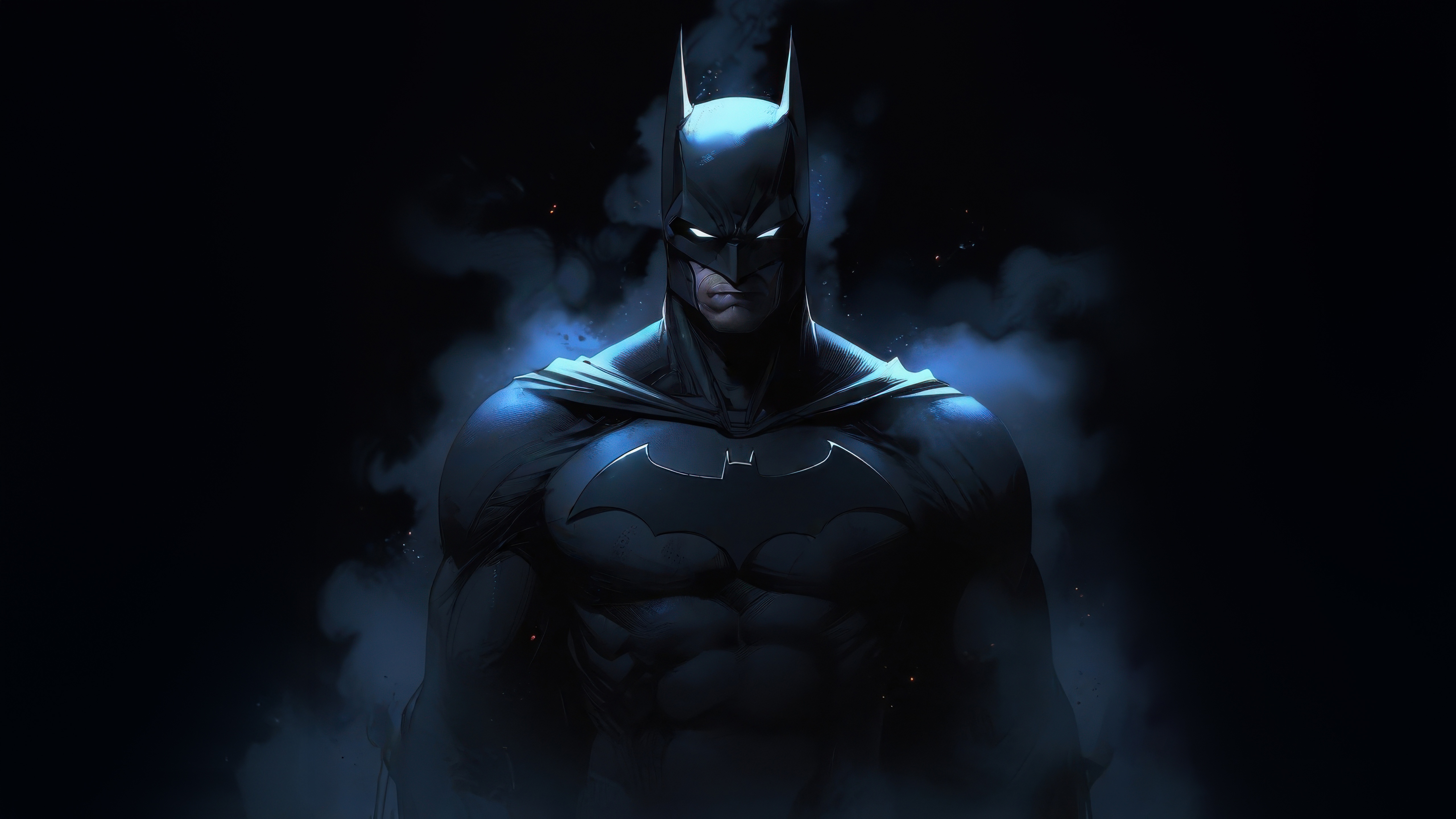 The Batman in Smoke HD Wallpaper