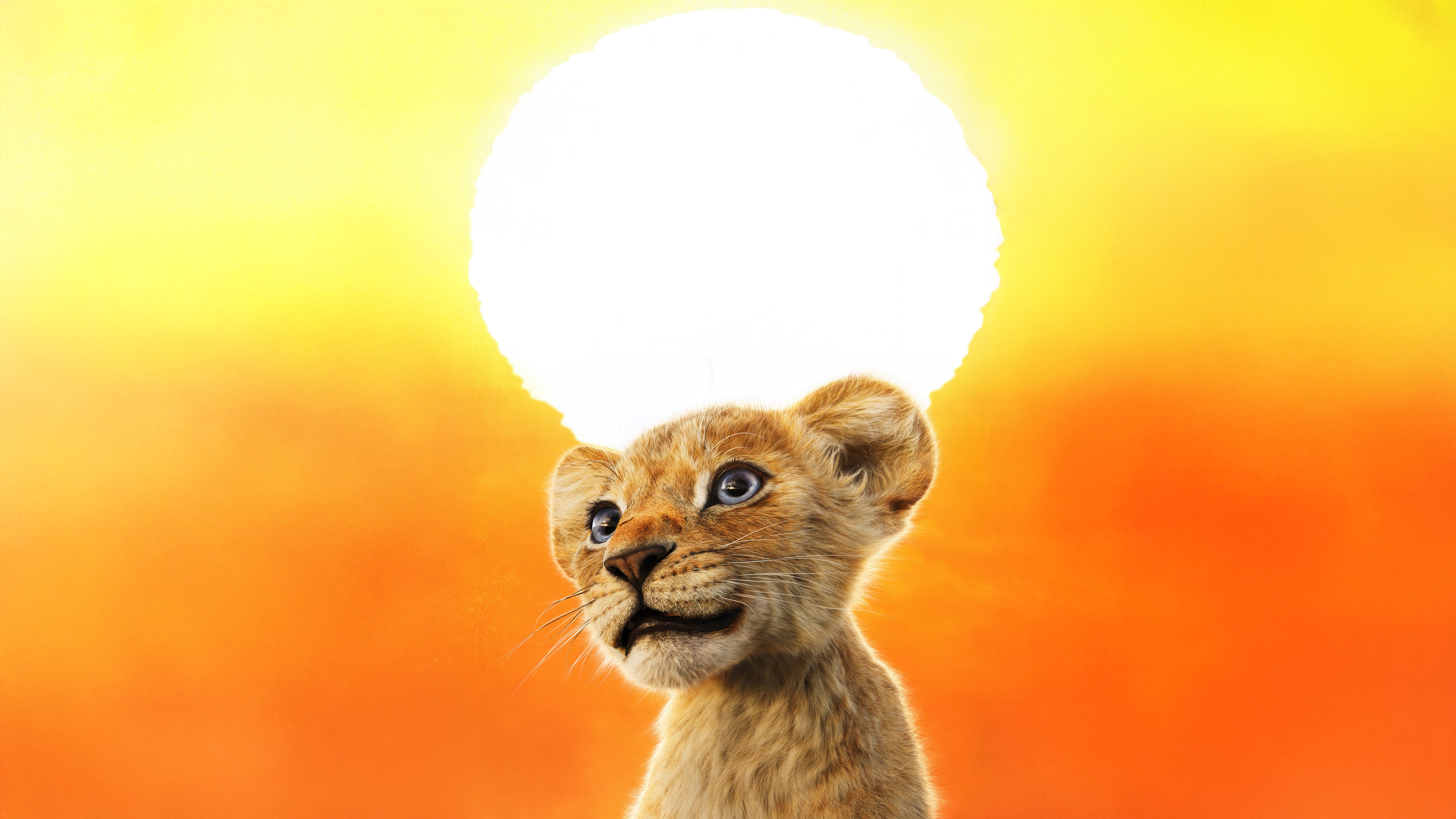 Simba from The Lion King Movie HD Wallpaper