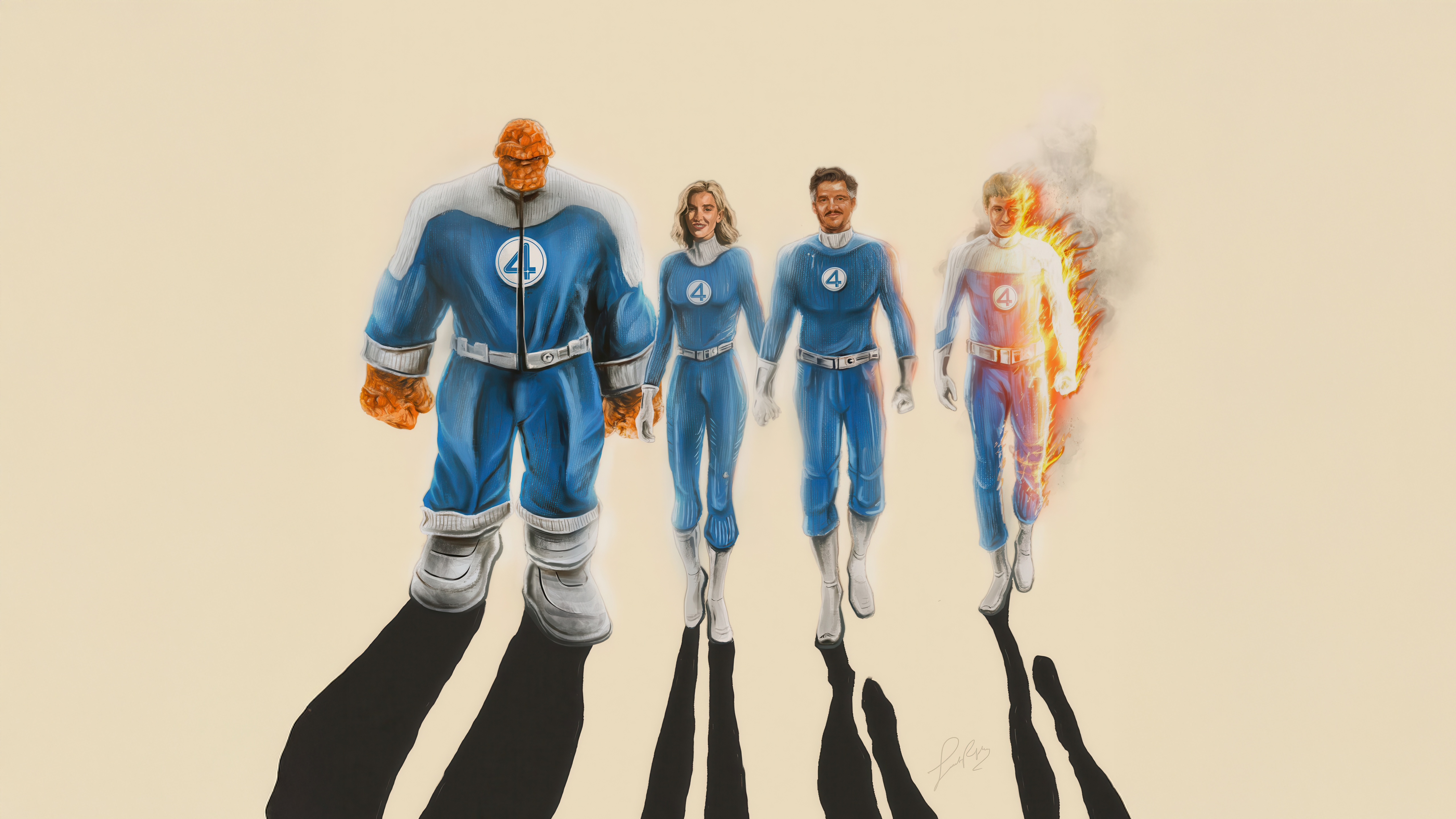 The Fantastic Four HD Wallpaper