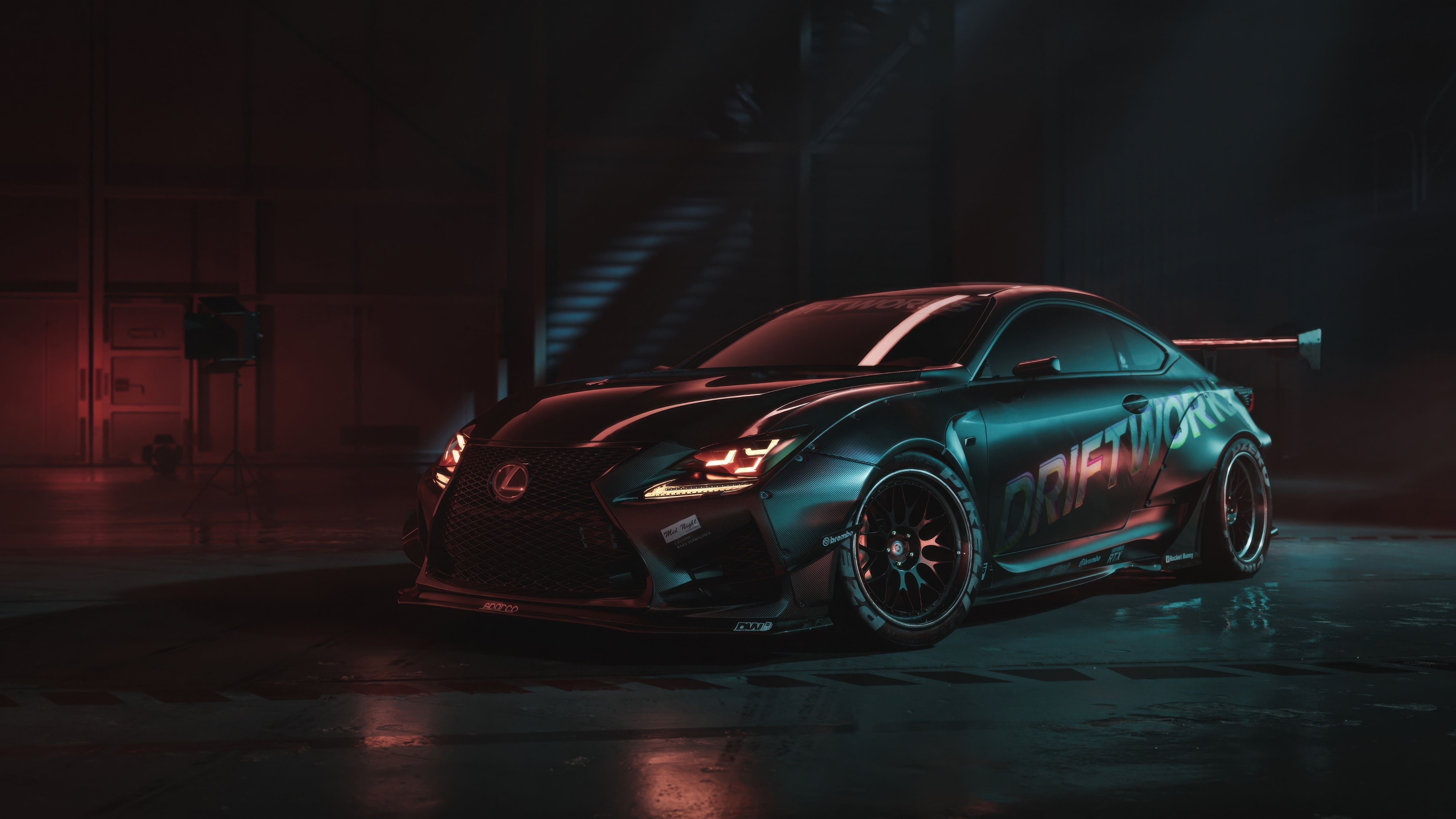 2024 Lexus RC F Driftworks HD Wallpaper