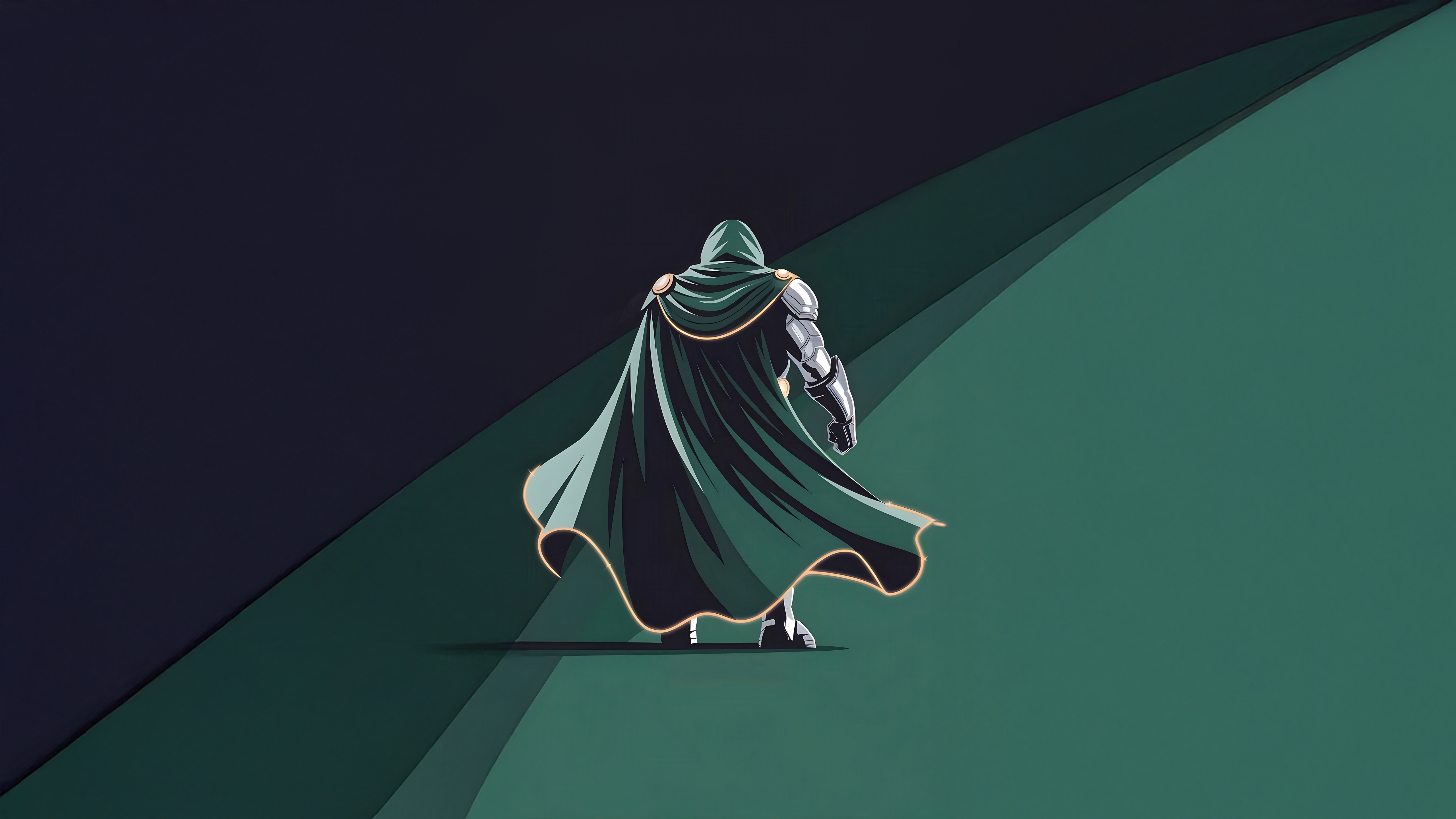 Doctor Doom in the Dark HD Wallpaper