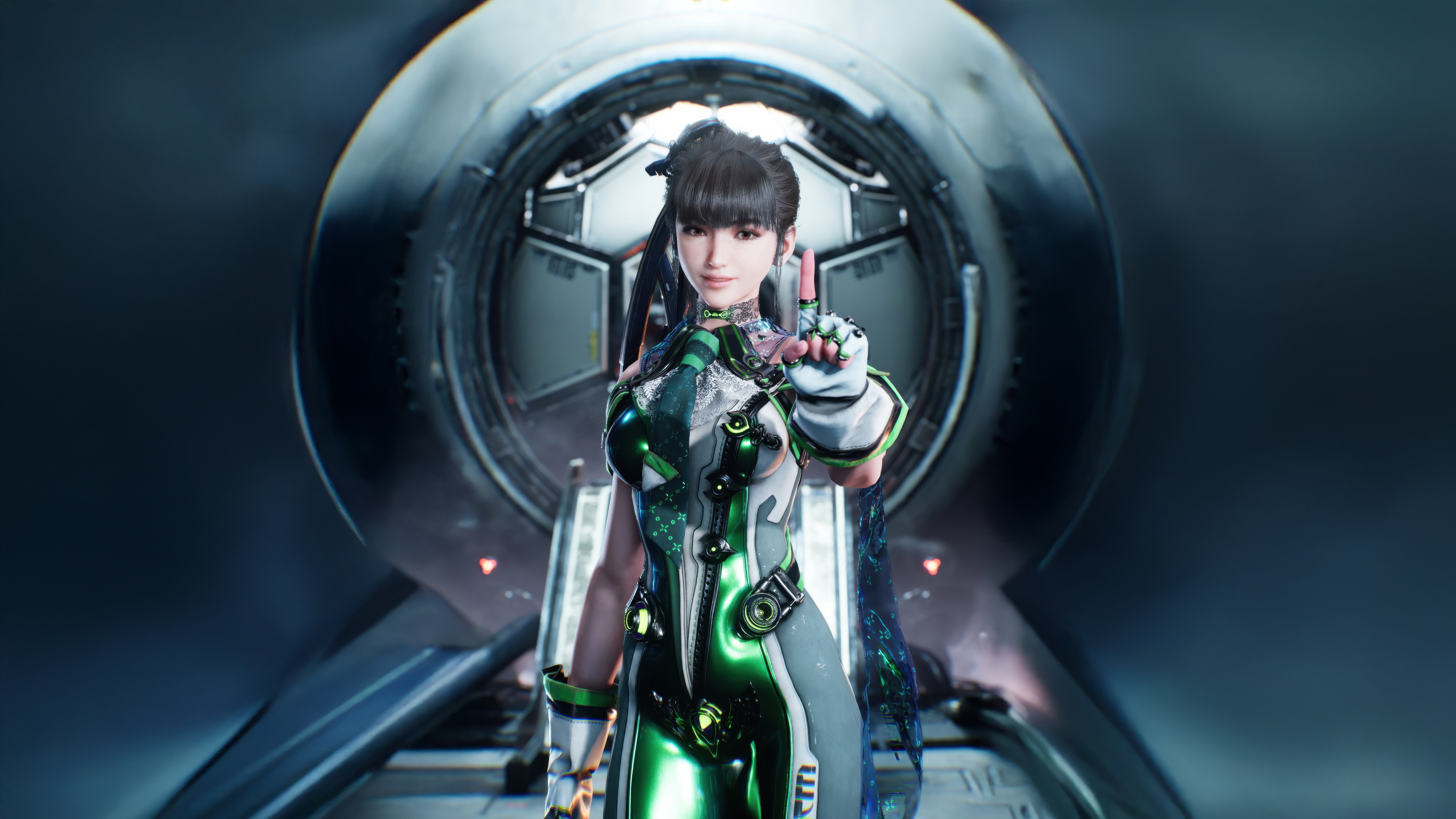 Eve from Stellar Blade HD Wallpaper