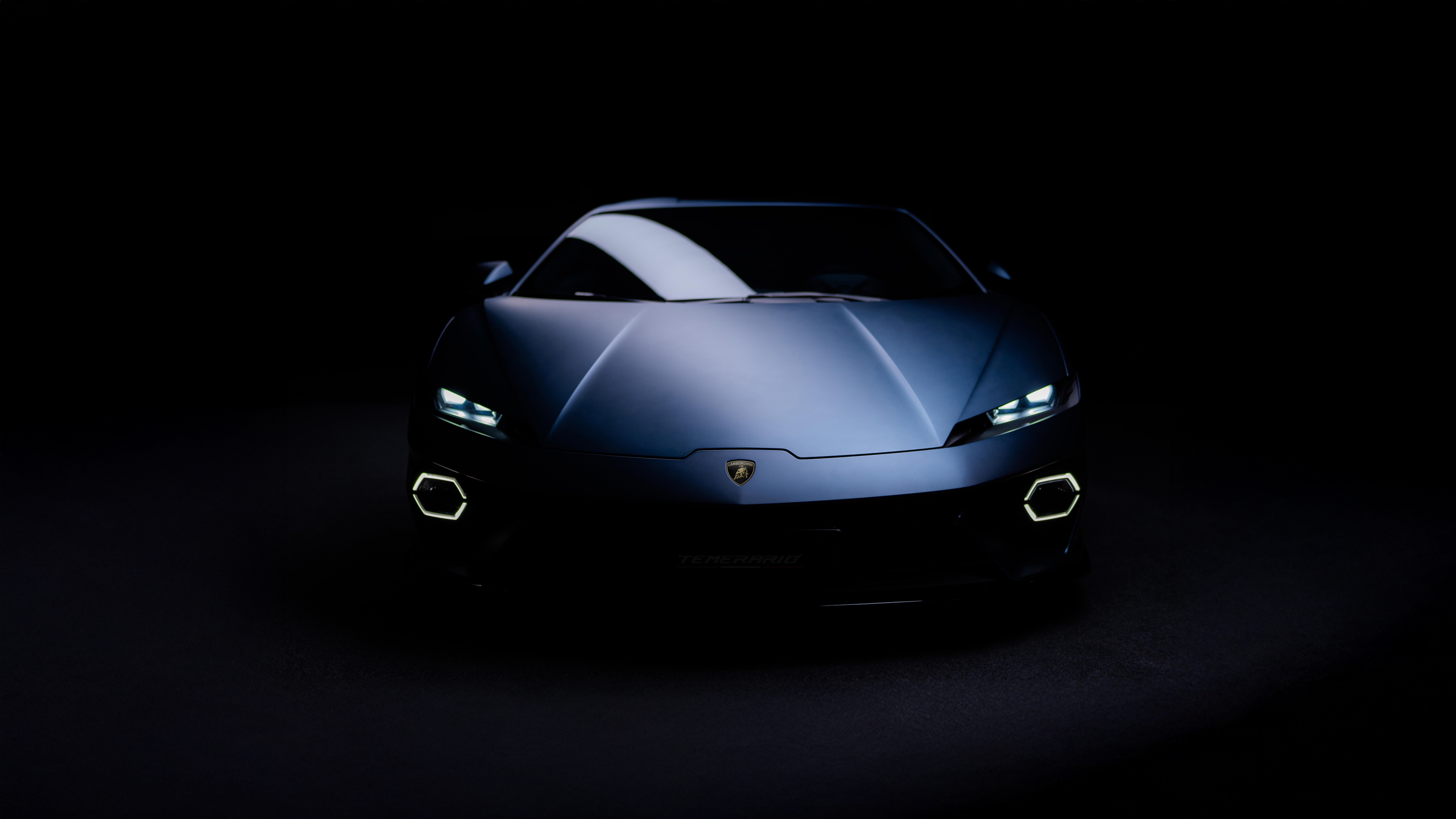 Lamborghini Temerario Twin Turbo V8 Engine HD Wallpaper