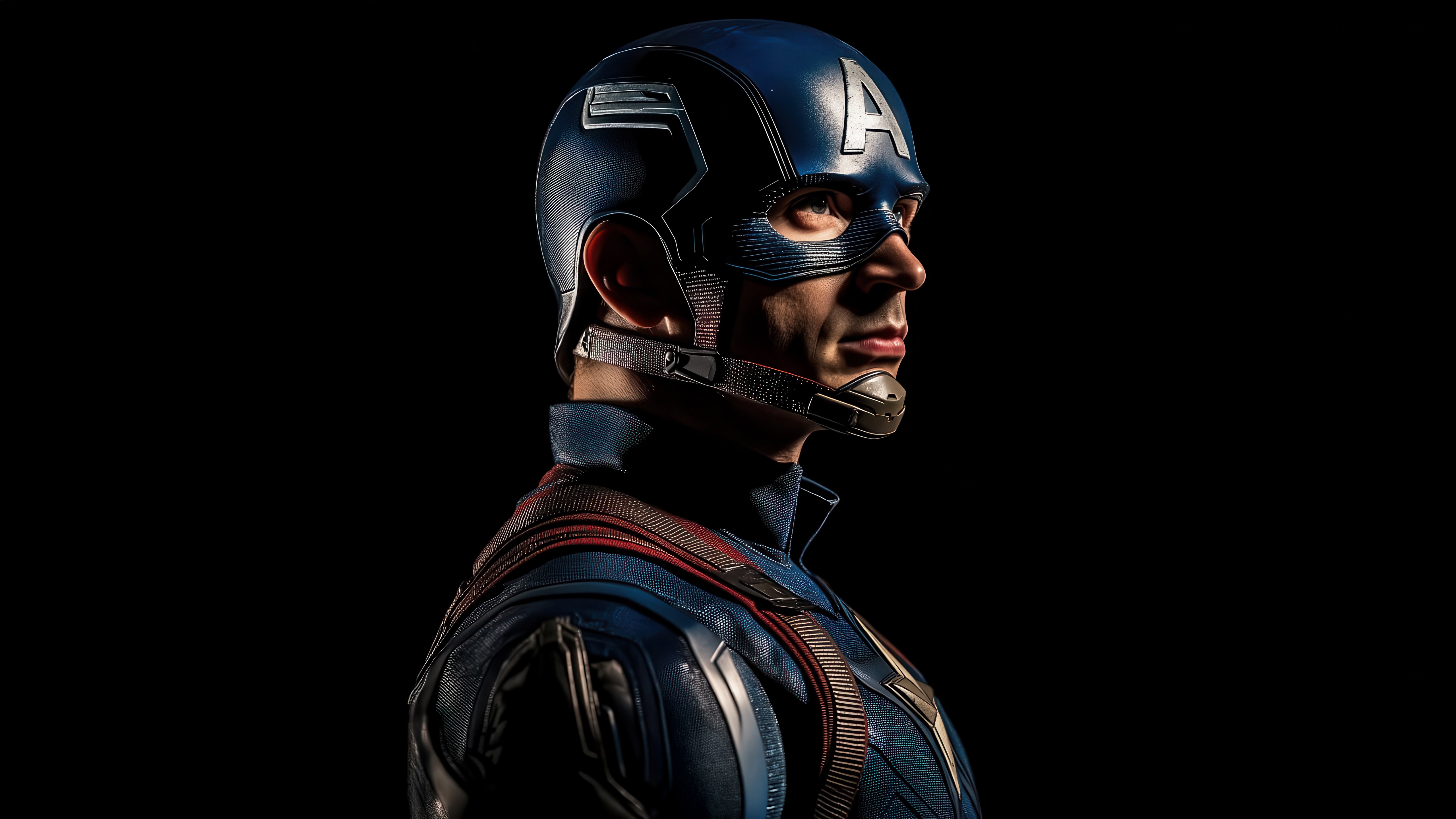 Captain America in his costume HD Wallpaper