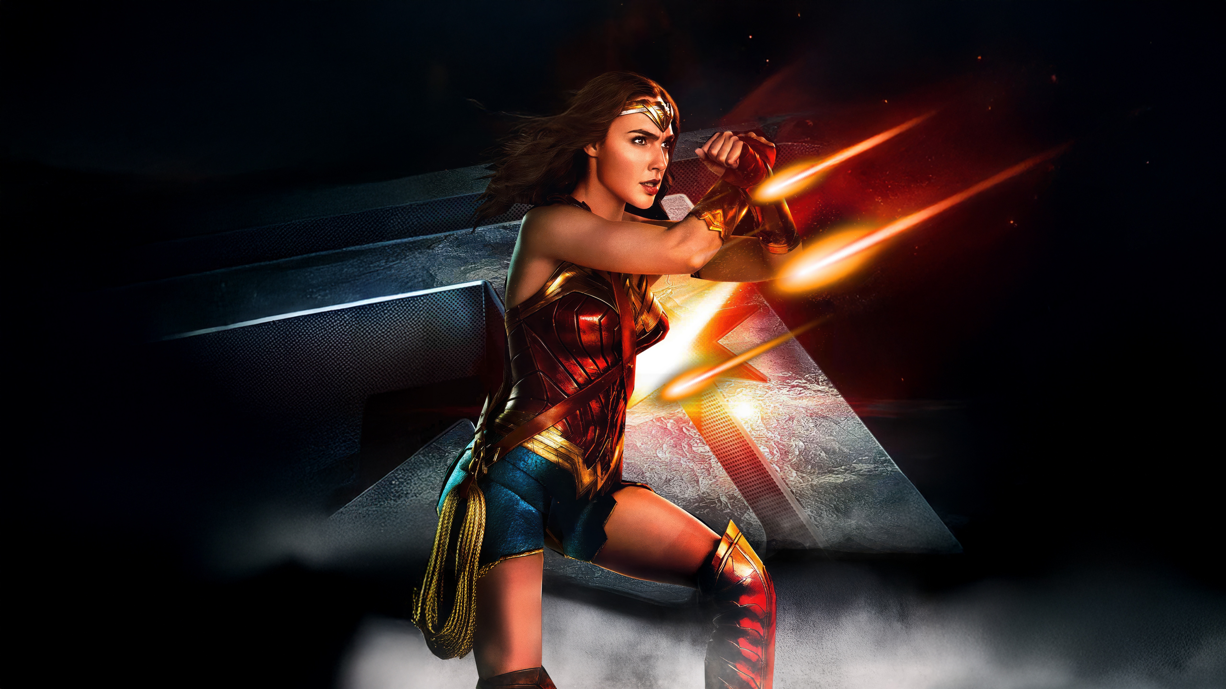 Wonder Woman in Action HD Wallpaper