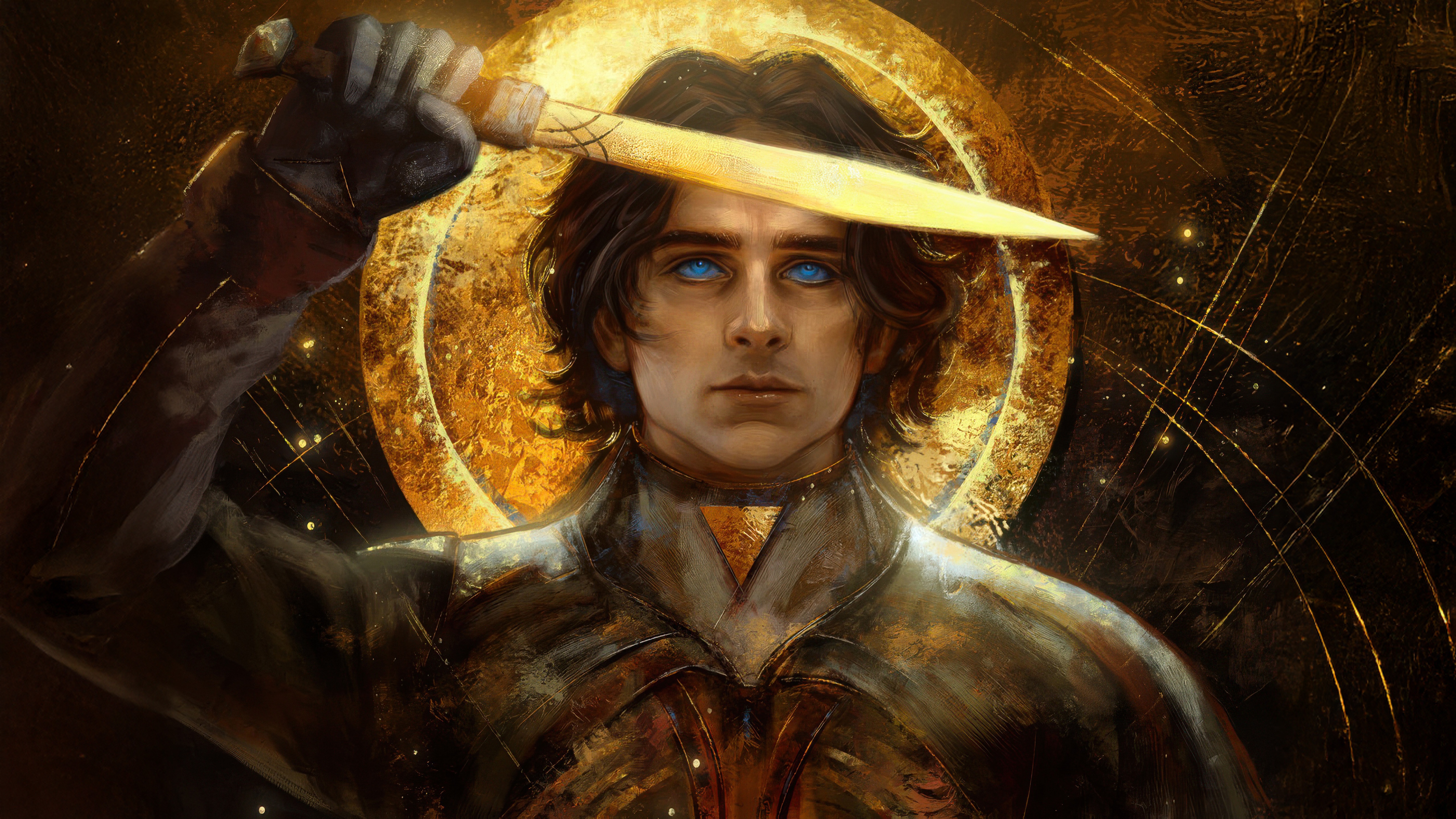 Timothee Chalamet as Paul Atreides in Dune HD Wallpaper