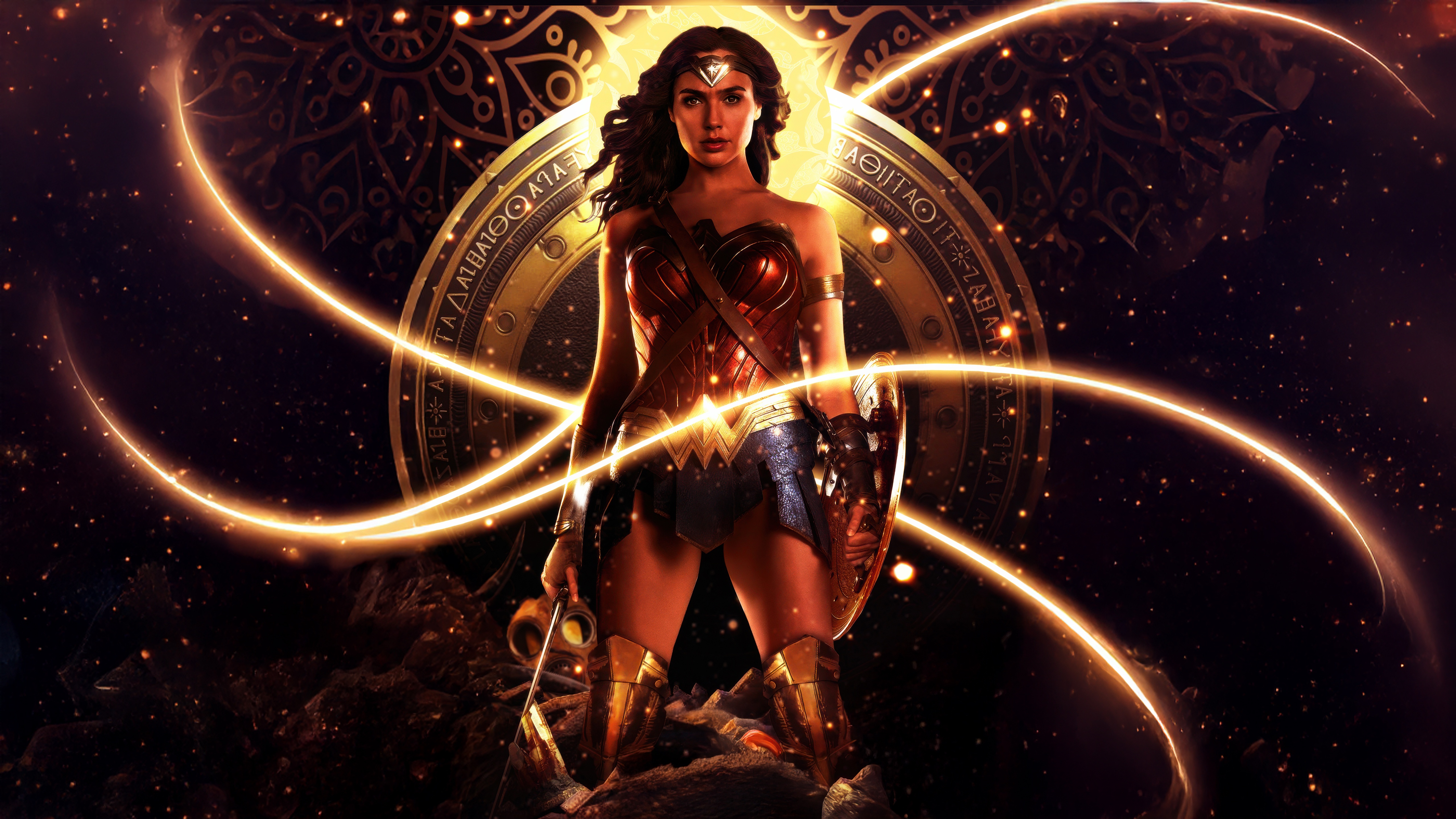 Wonder Woman Power Unleashed HD Wallpaper