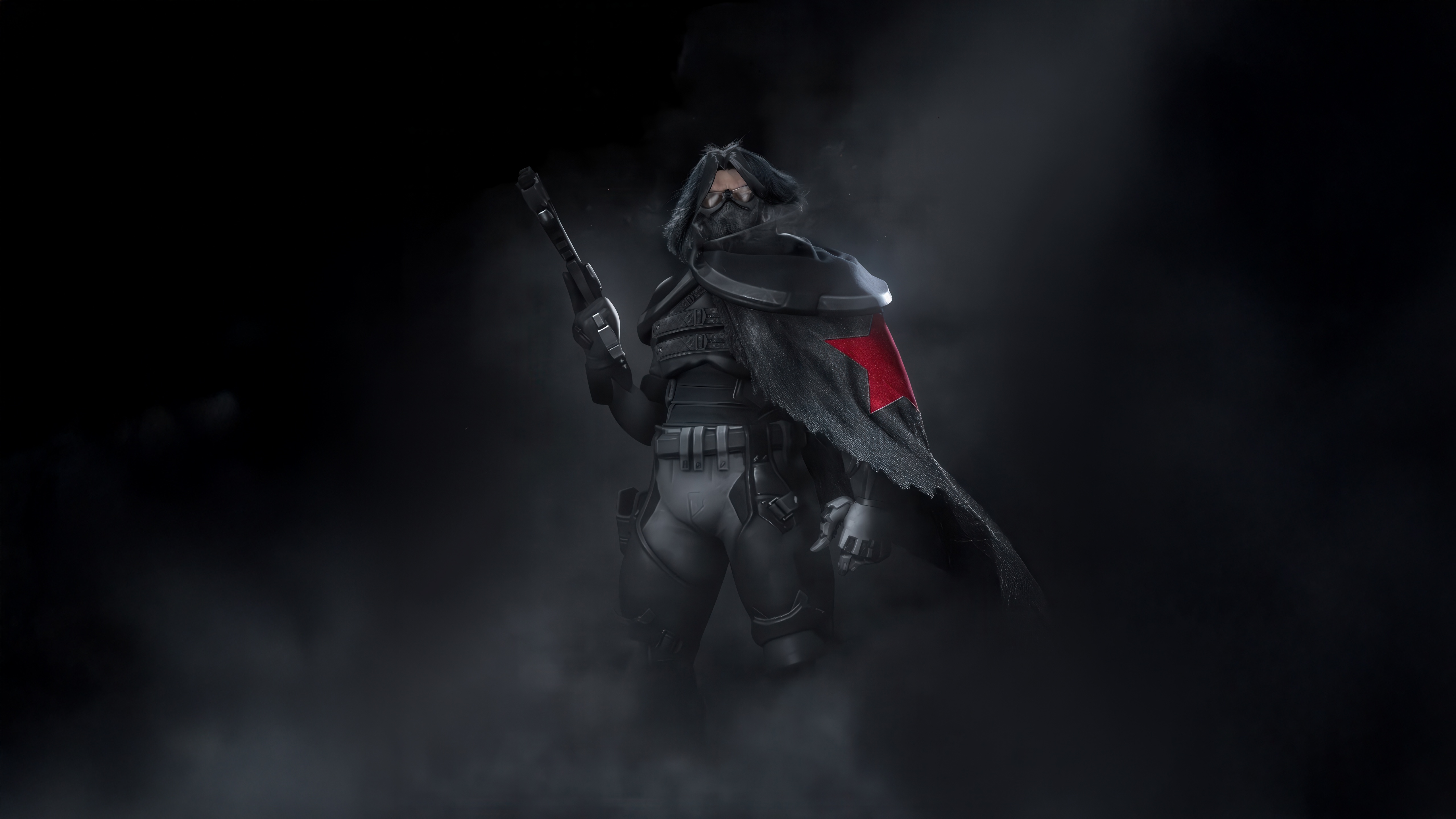 Winter Soldier in Marvel Rivals HD Wallpaper