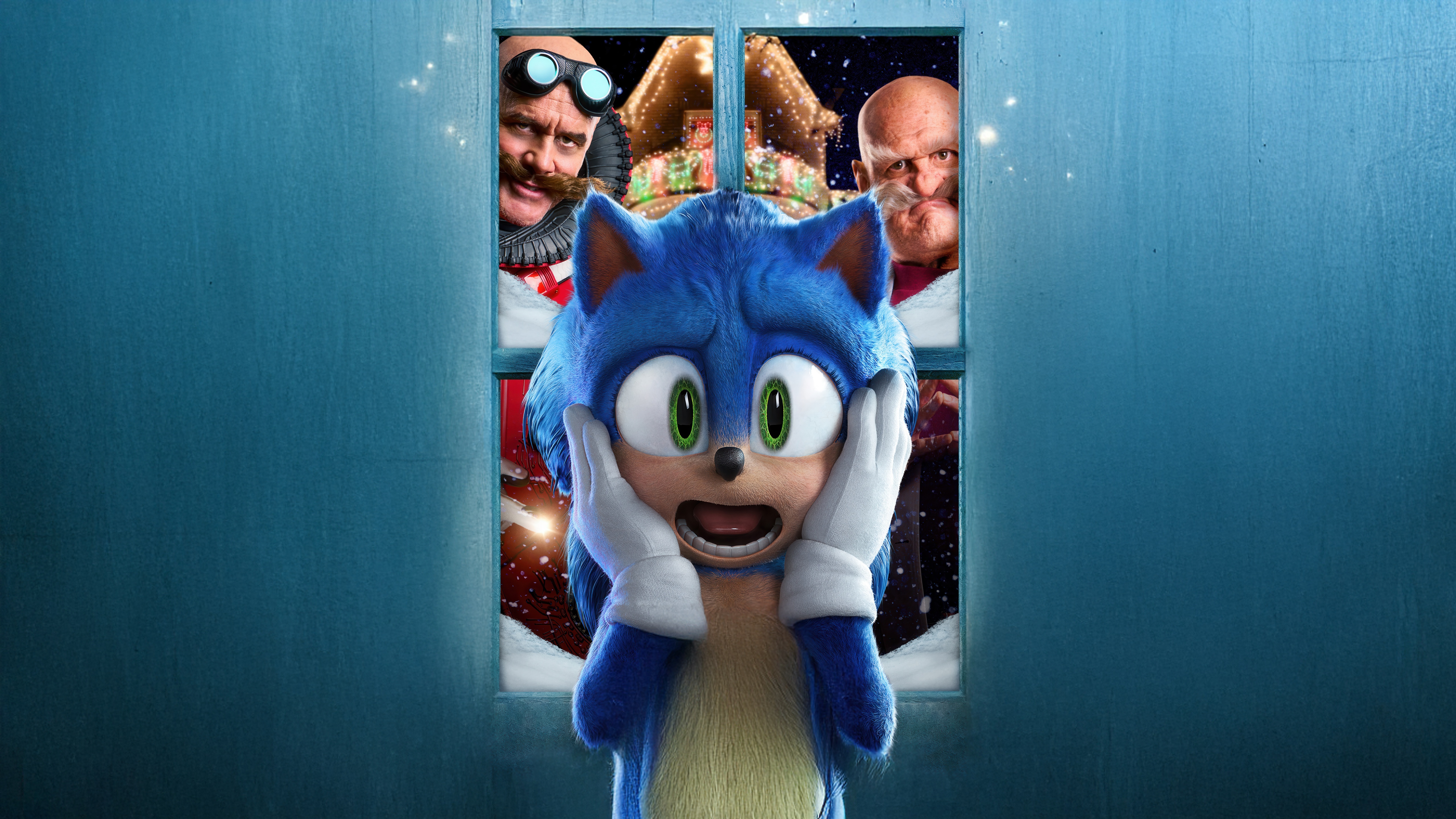 Sonic The Hedgehog 3 Movie Poster HD Wallpaper