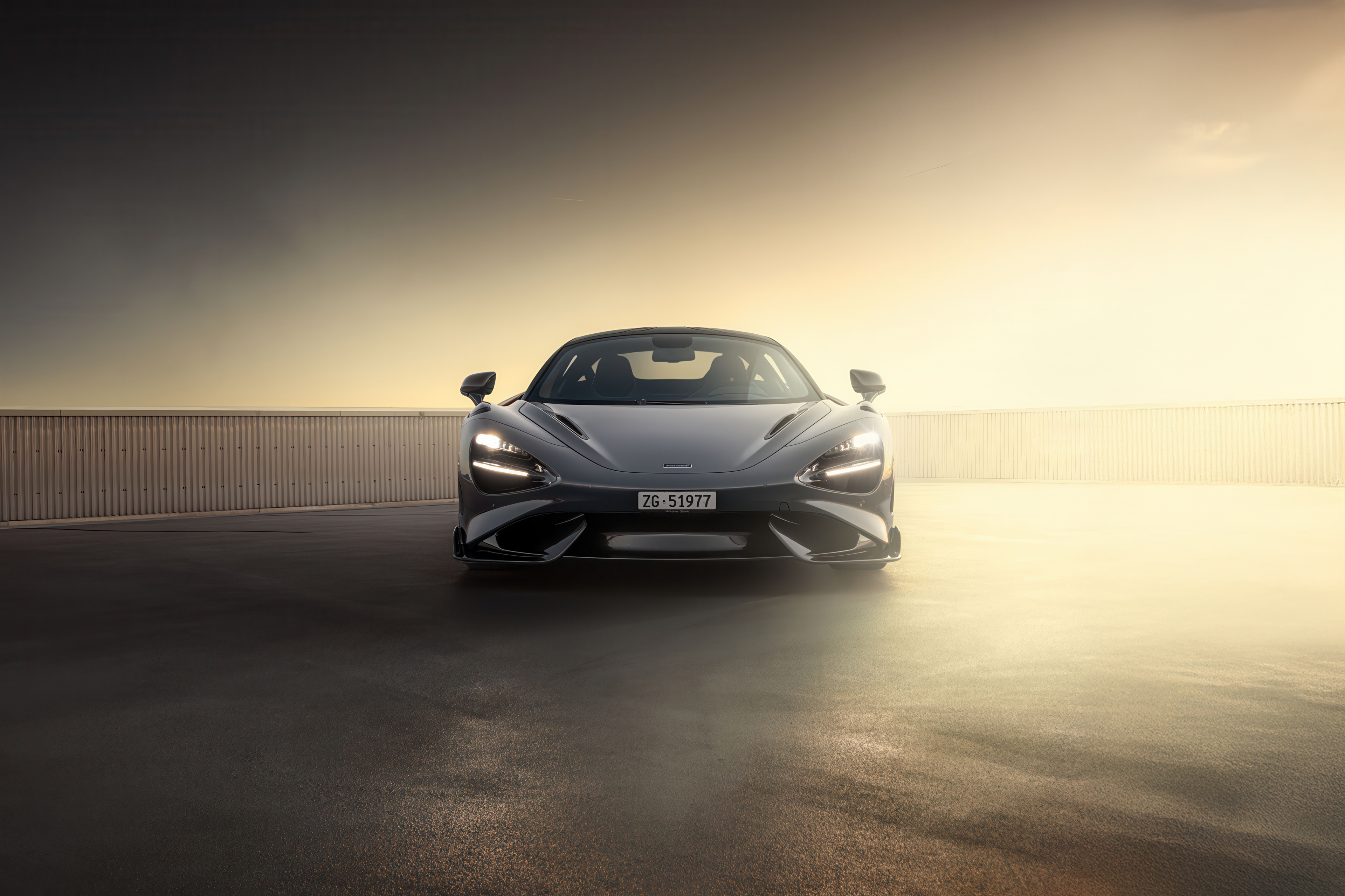 2024 McLaren 765 LT Front View HD Wallpaper