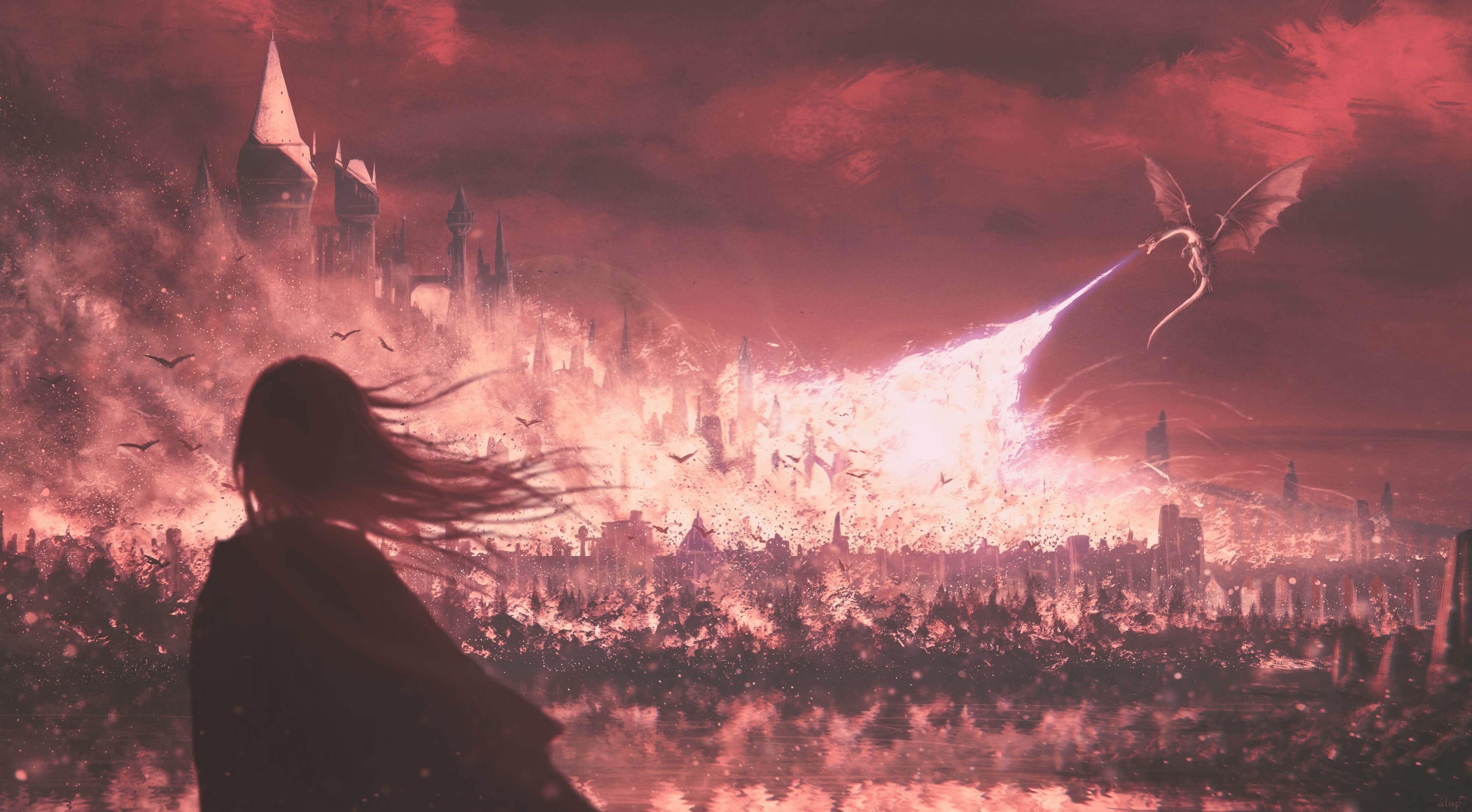 The Legend Of The Black Dragon HD Wallpaper