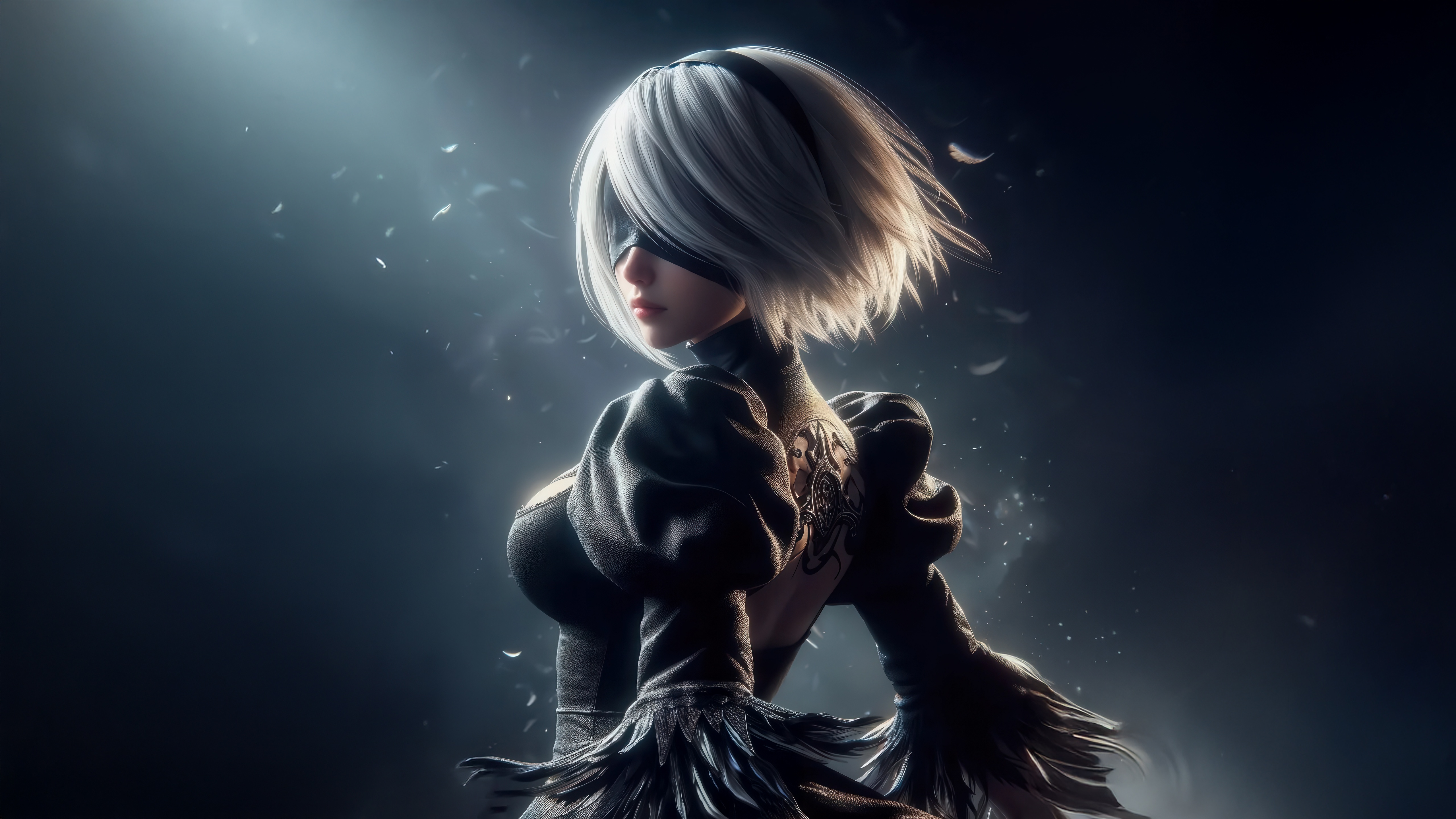 YoRHa No. 2B from Nier: Automata HD Wallpaper