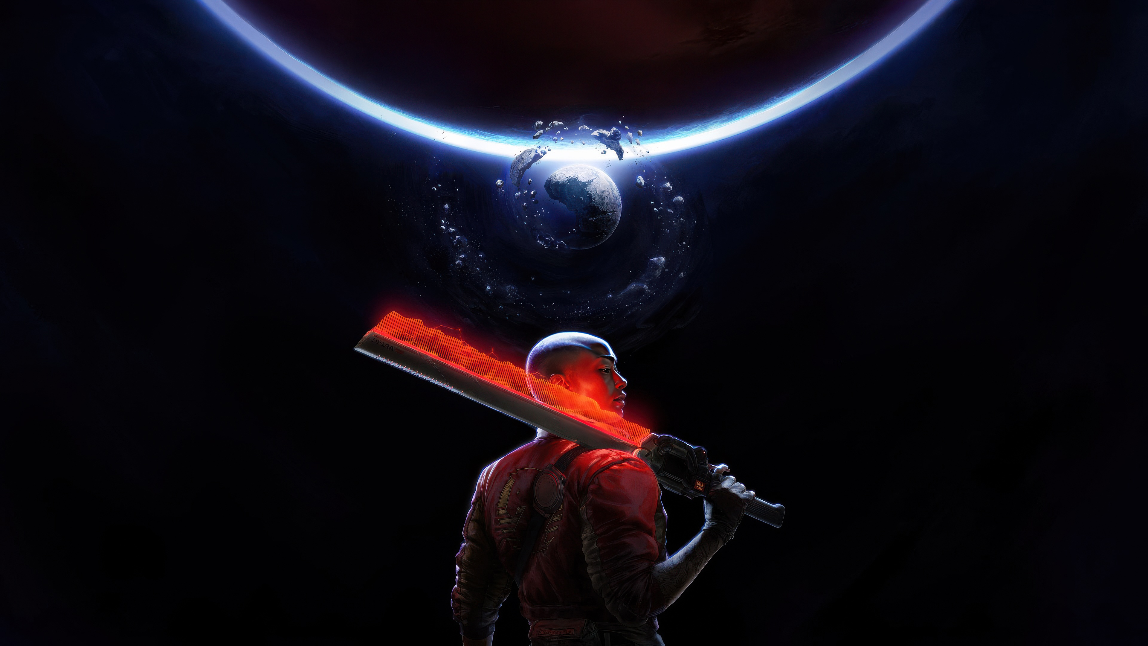 The Heretic Prophet with a flaming sword HD Wallpaper