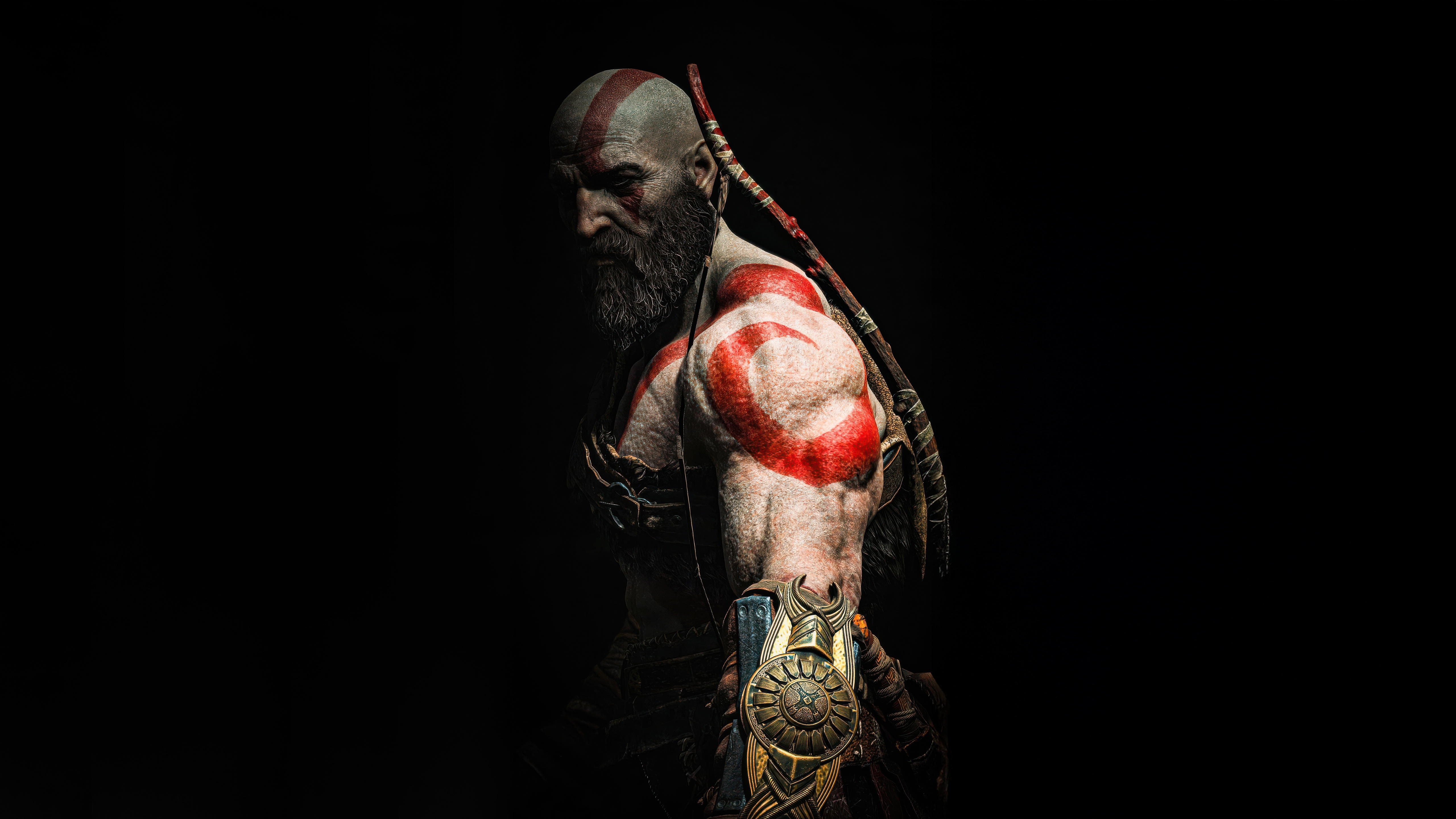 Kratos from God of War HD Wallpaper