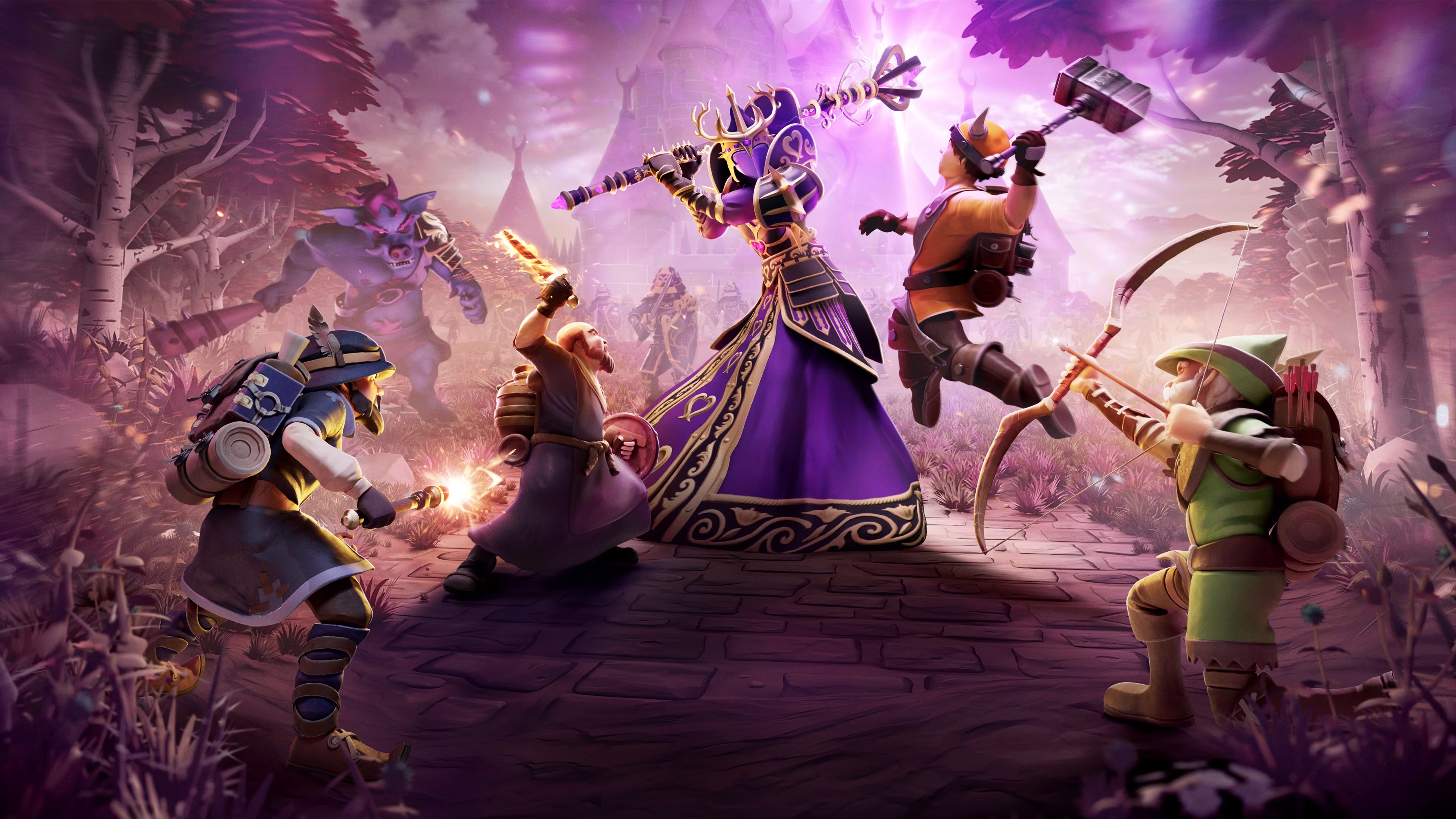 For The King II Game Characters in Fantasy Battle HD Wallpaper