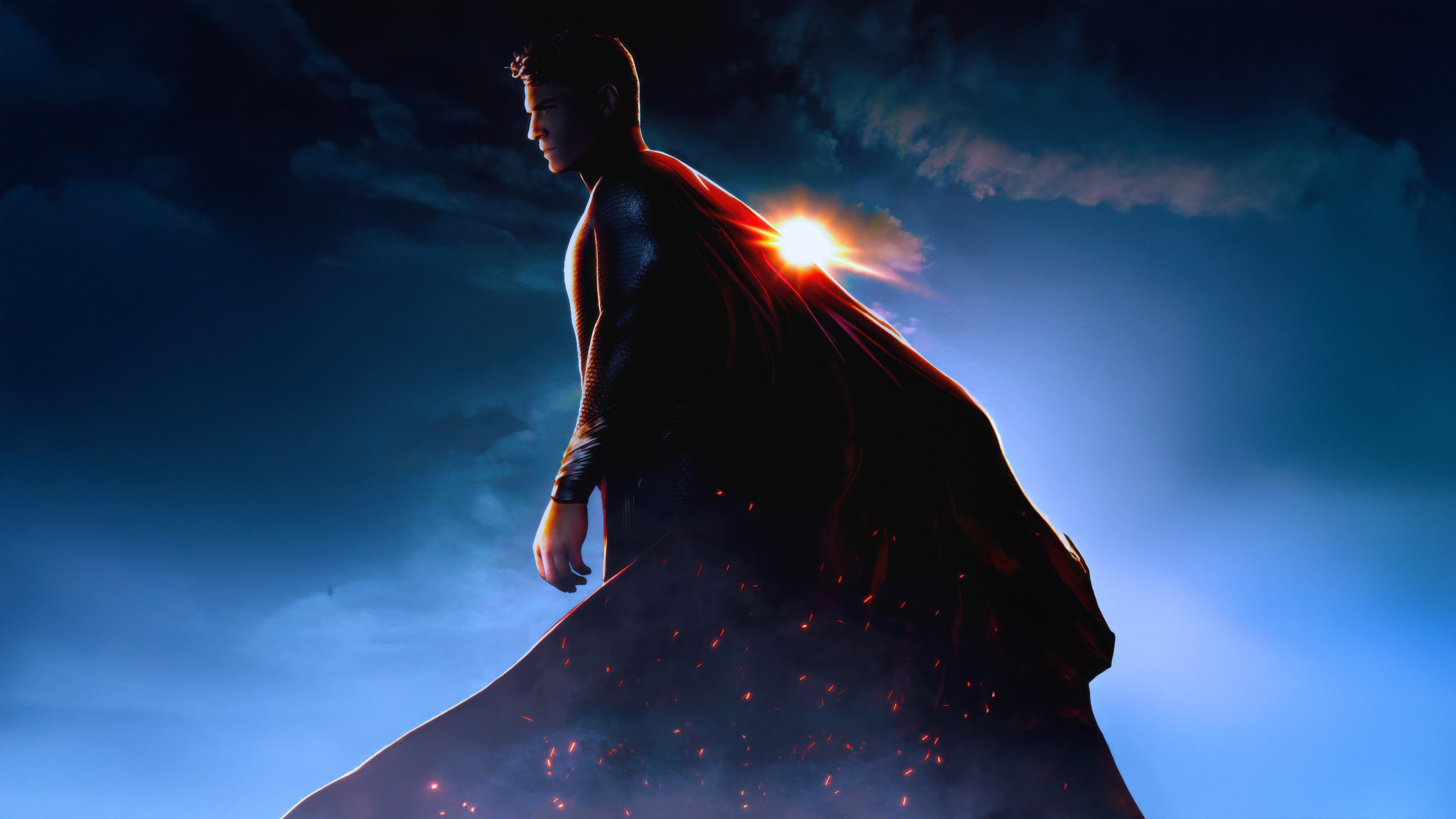 Superman Never Give Up 2025 HD Wallpaper