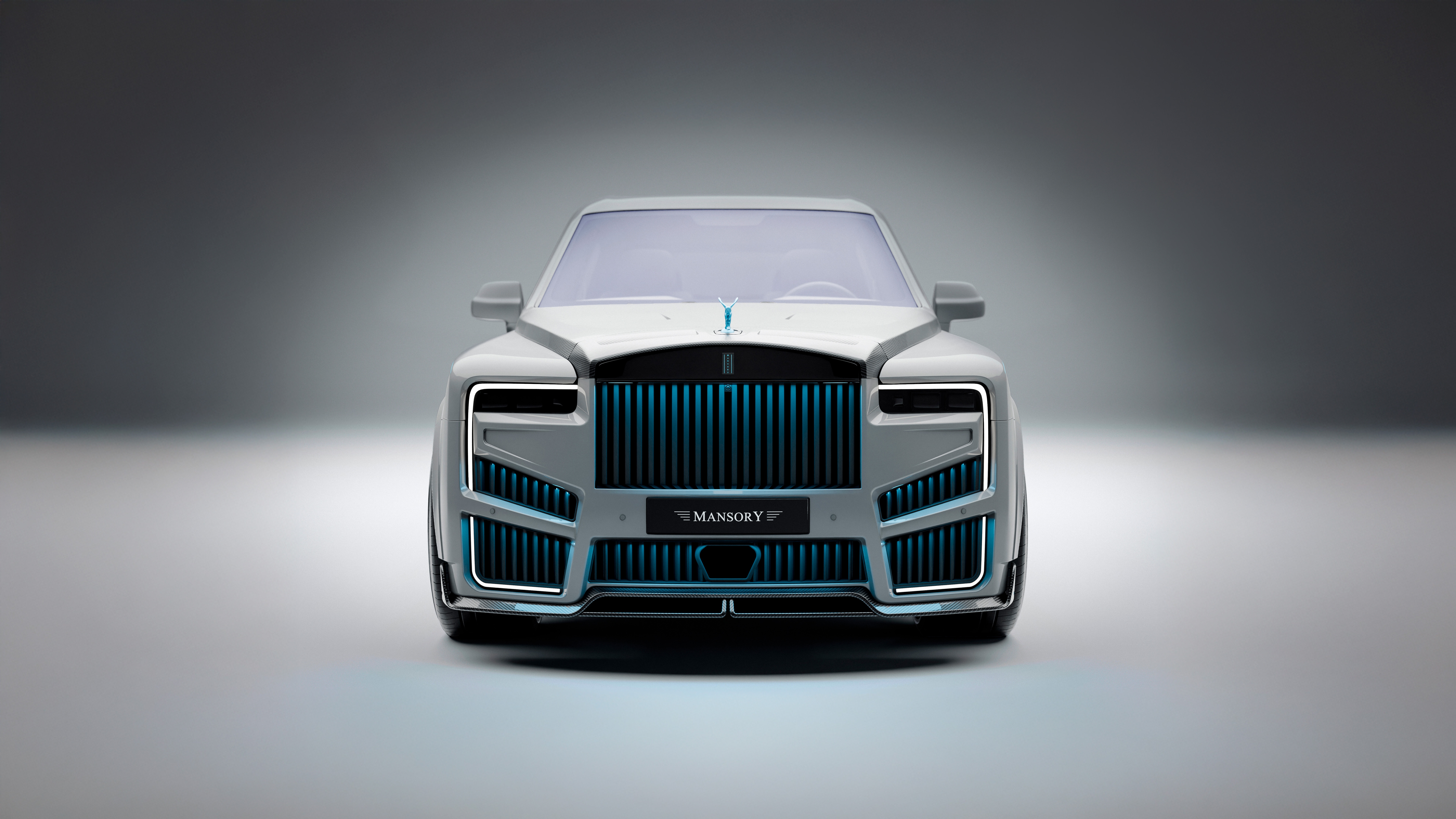 Mansory Rolls Royce Cullinan Front View HD Wallpaper
