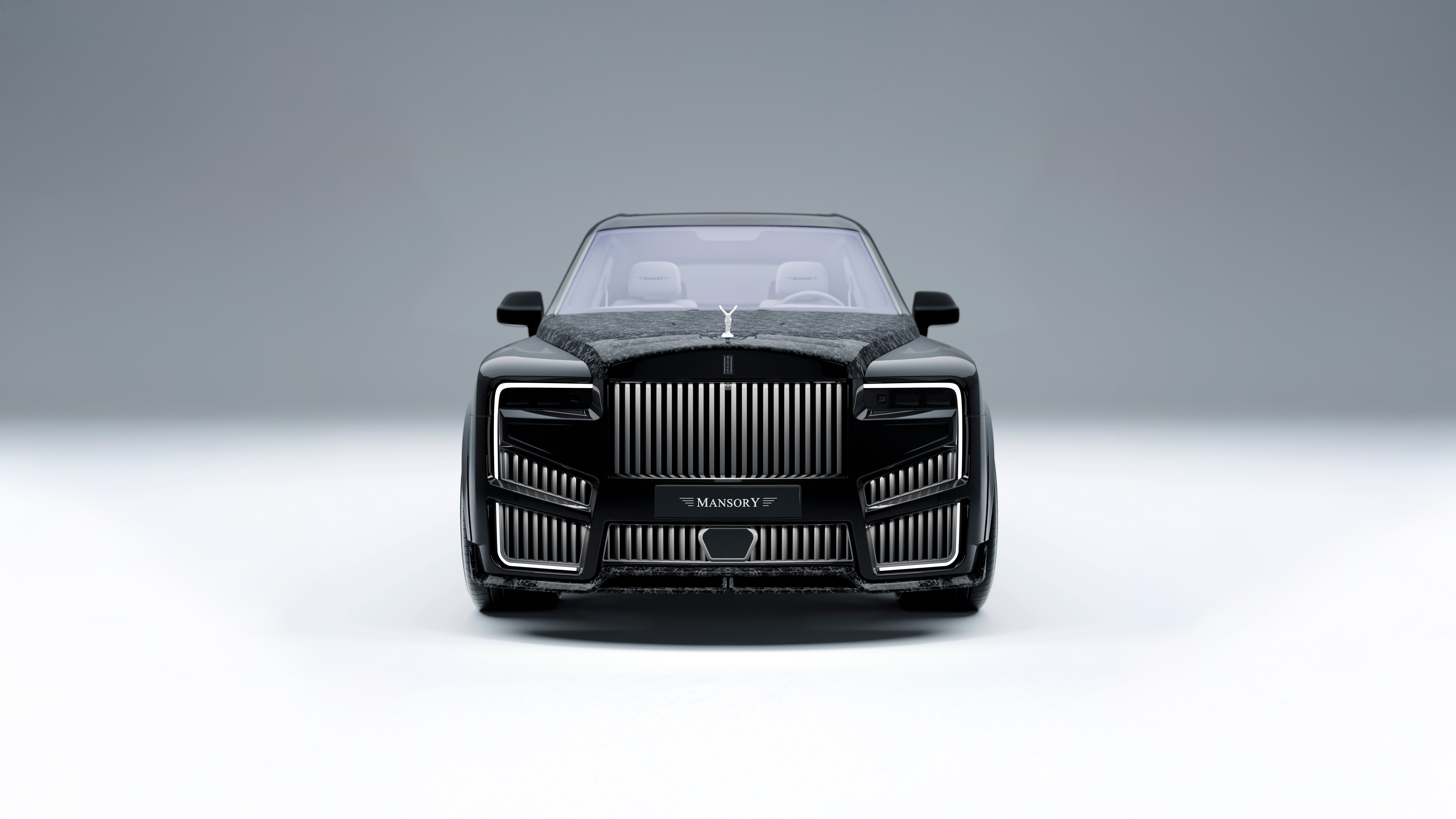 Mansory Rolls Royce Cullinan 2025 Front View HD Wallpaper