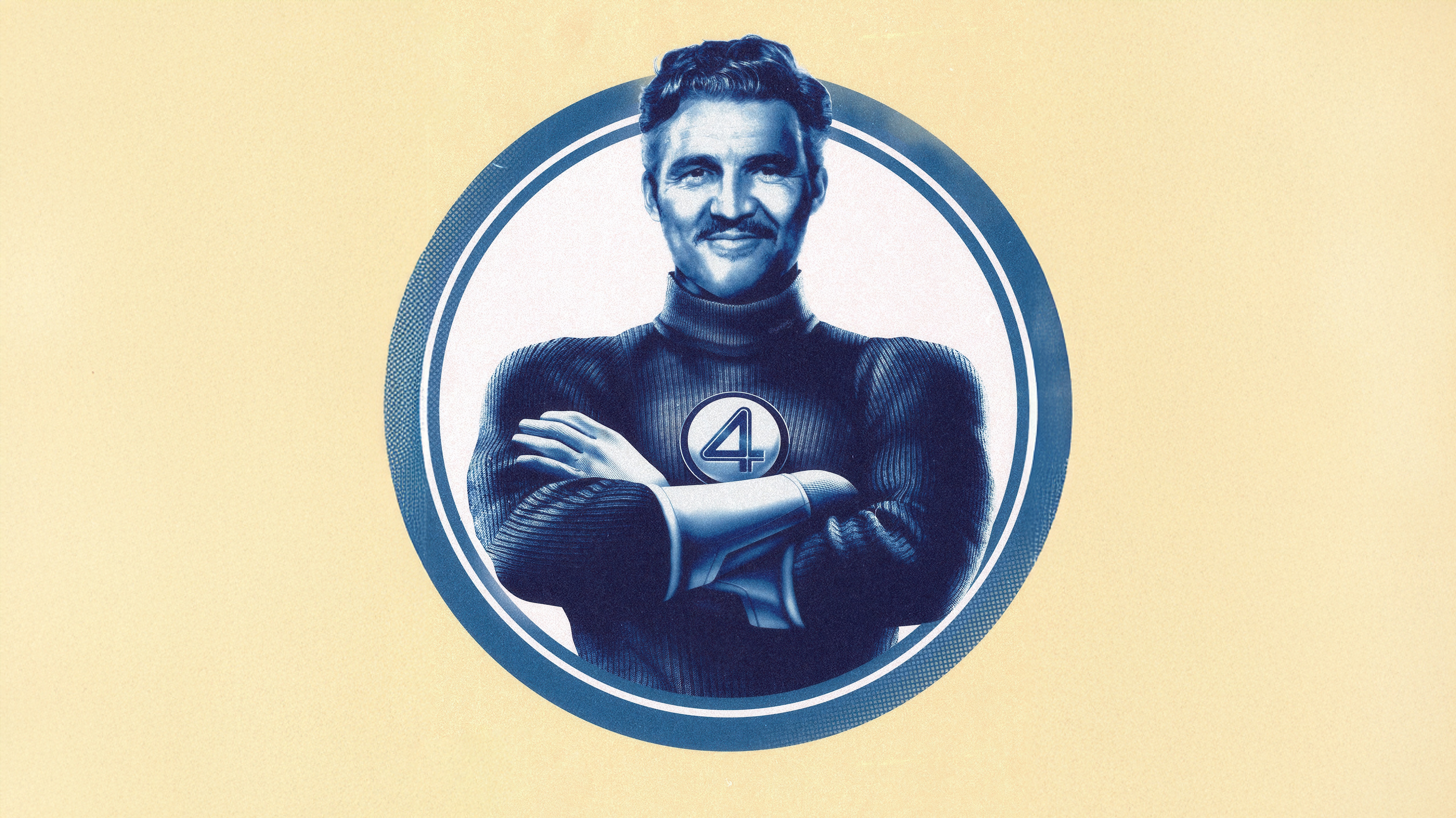 Pedro Pascal as Mister Fantastic in The Fantastic Four HD Wallpaper