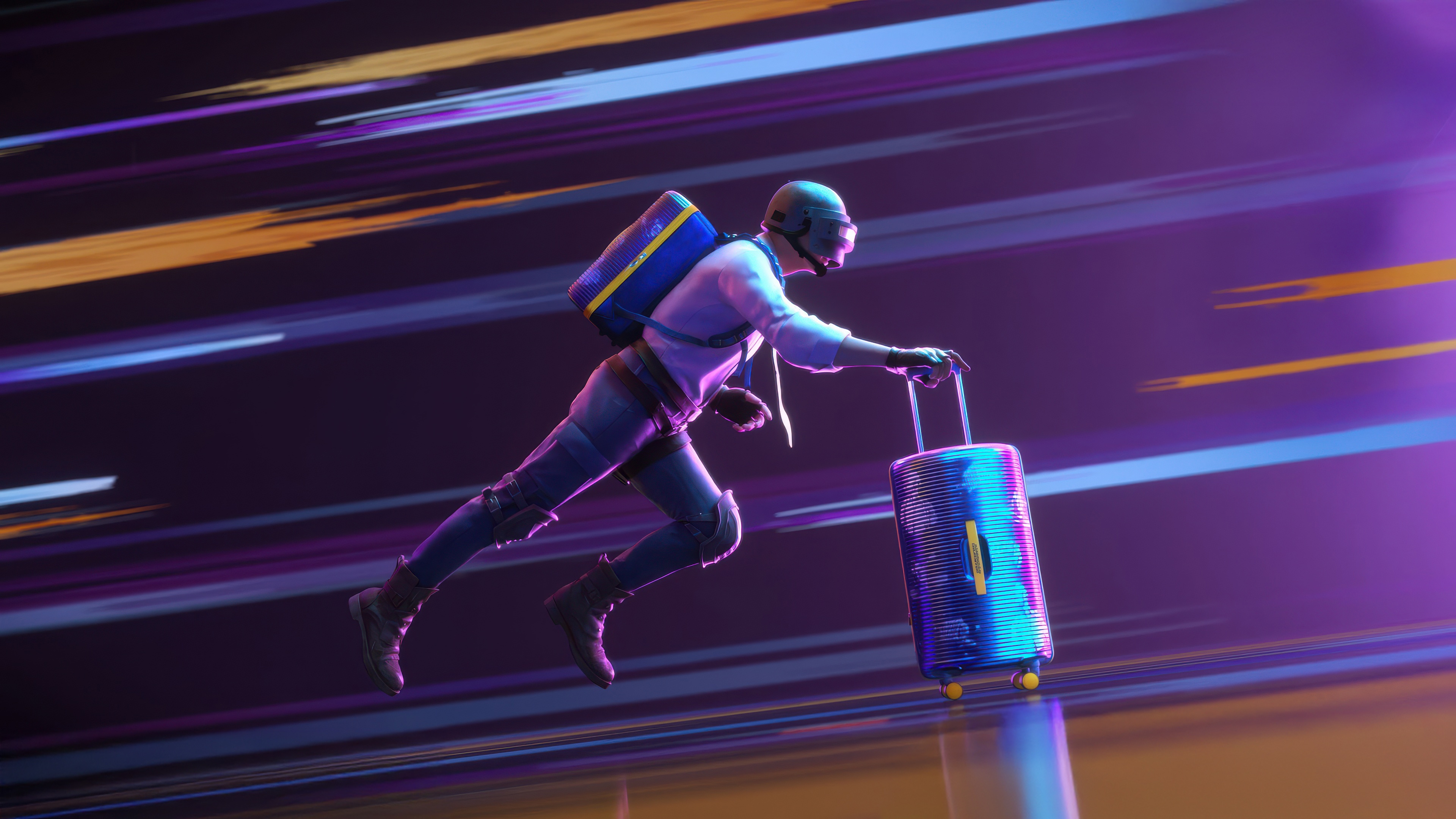 Pubg Mobile American Tourister Collaboration HD Wallpaper