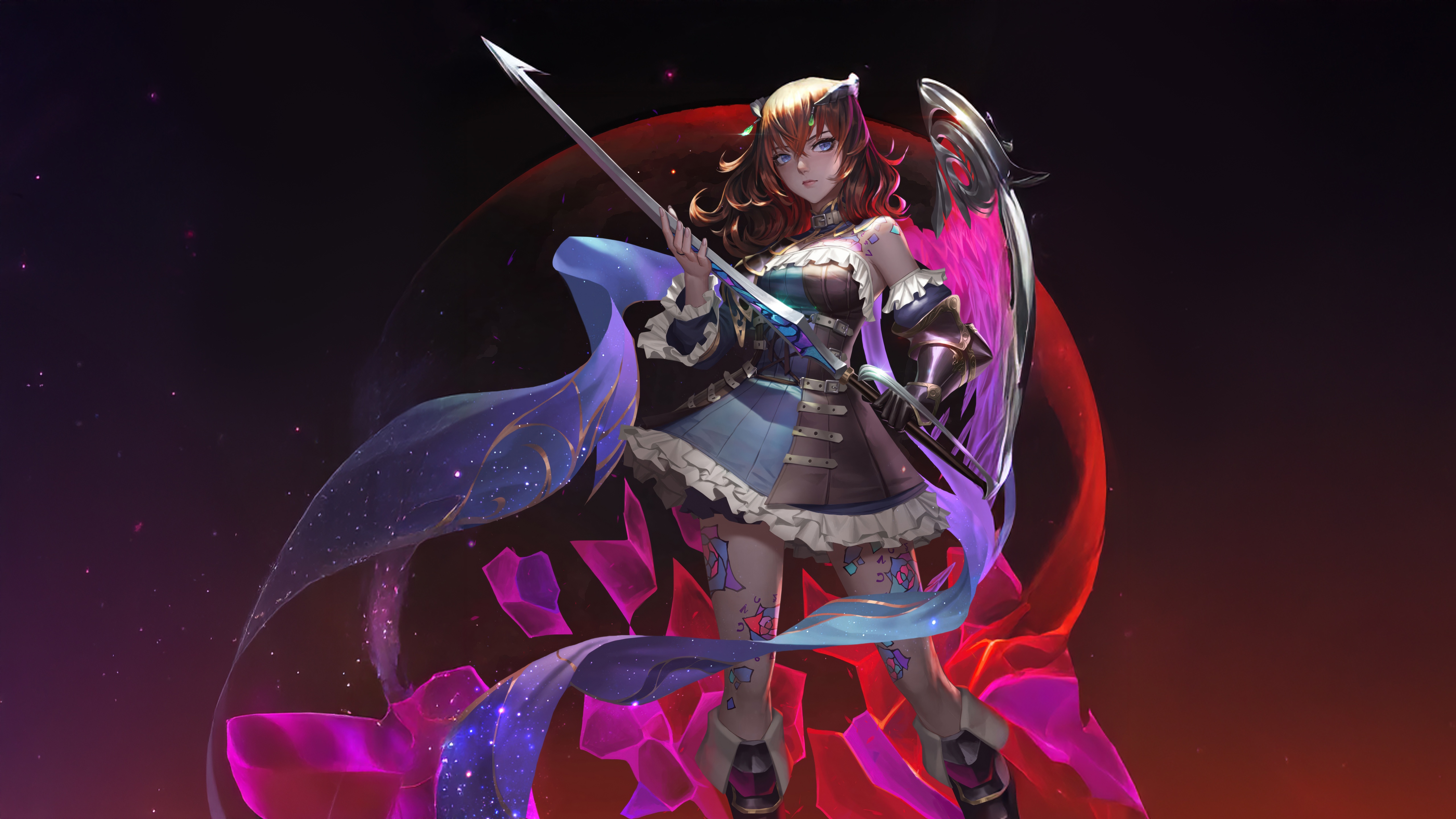 Miriam from Bloodstained Ritual Of The Night HD Wallpaper