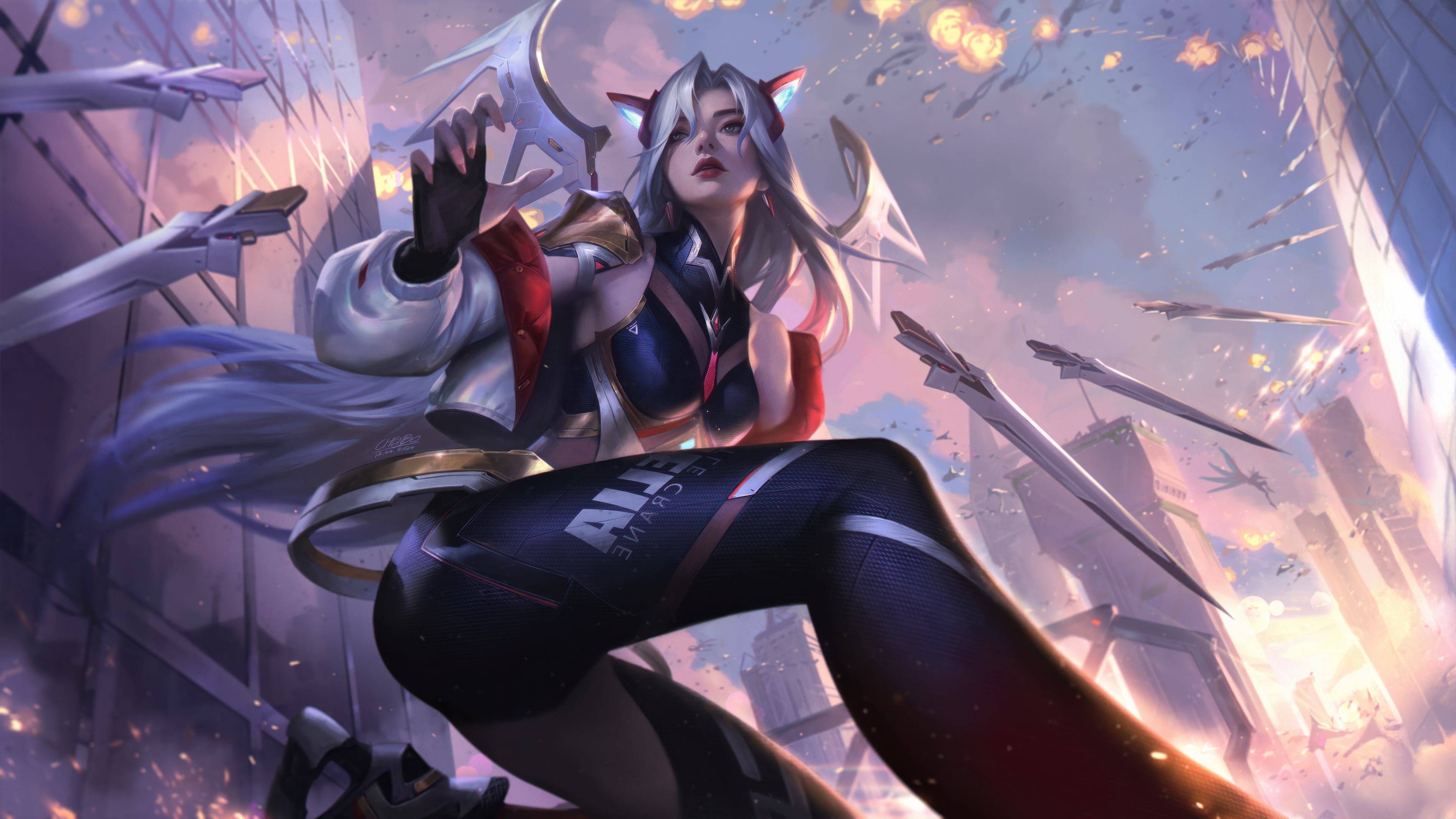 Battle Acrane Irelia Fan Art HD Wallpaper