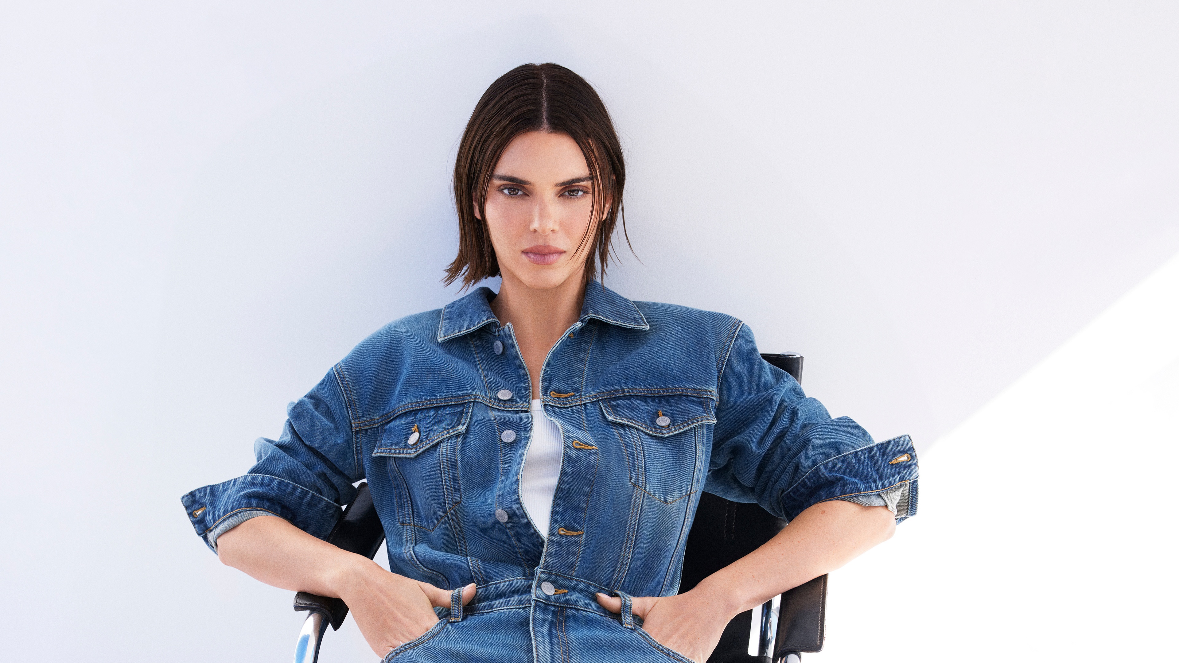 Kendall Jenner for Mo & Co Spring Campaign HD Wallpaper