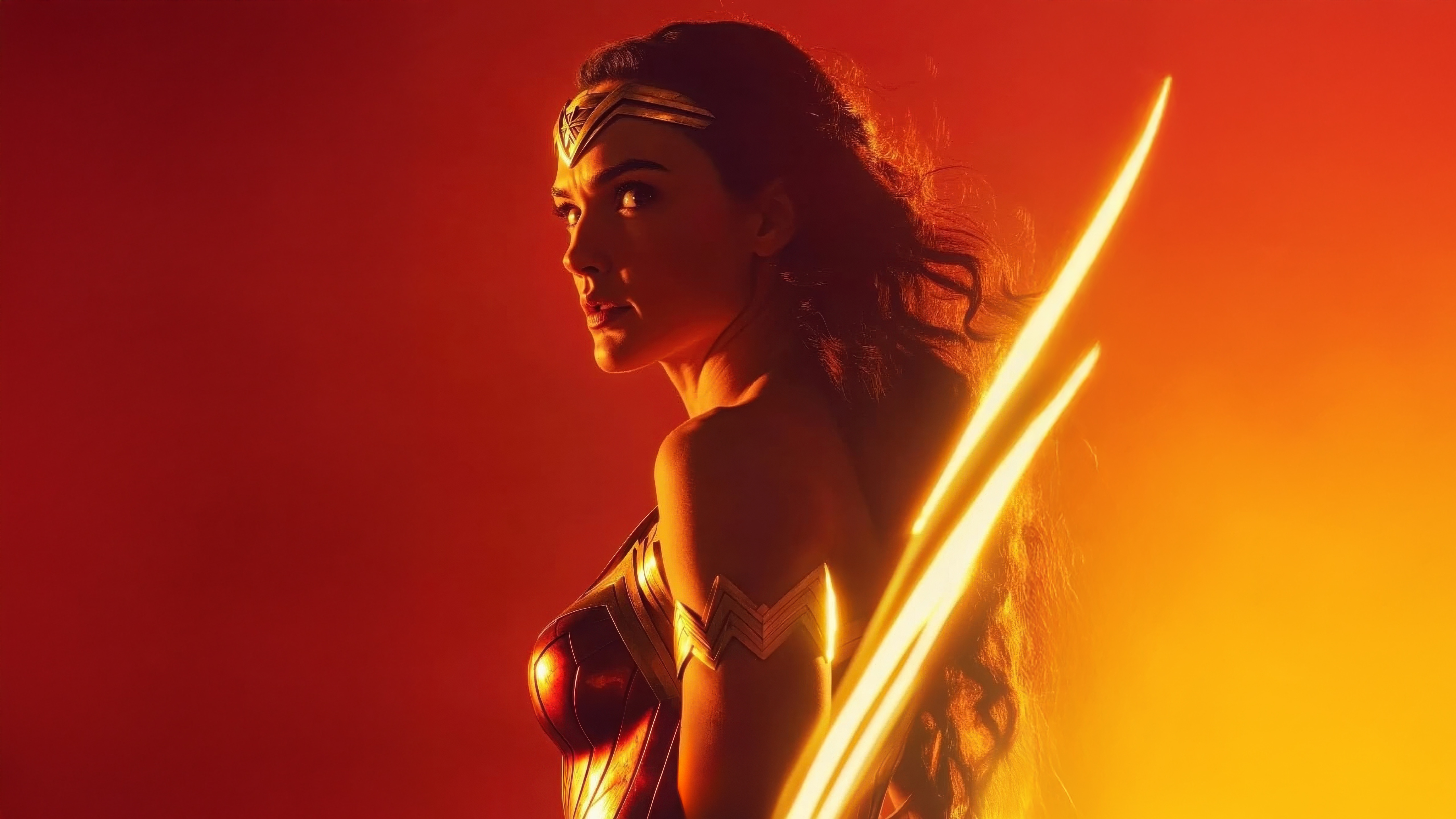 Wonder Woman with Golden Lasso HD Wallpaper