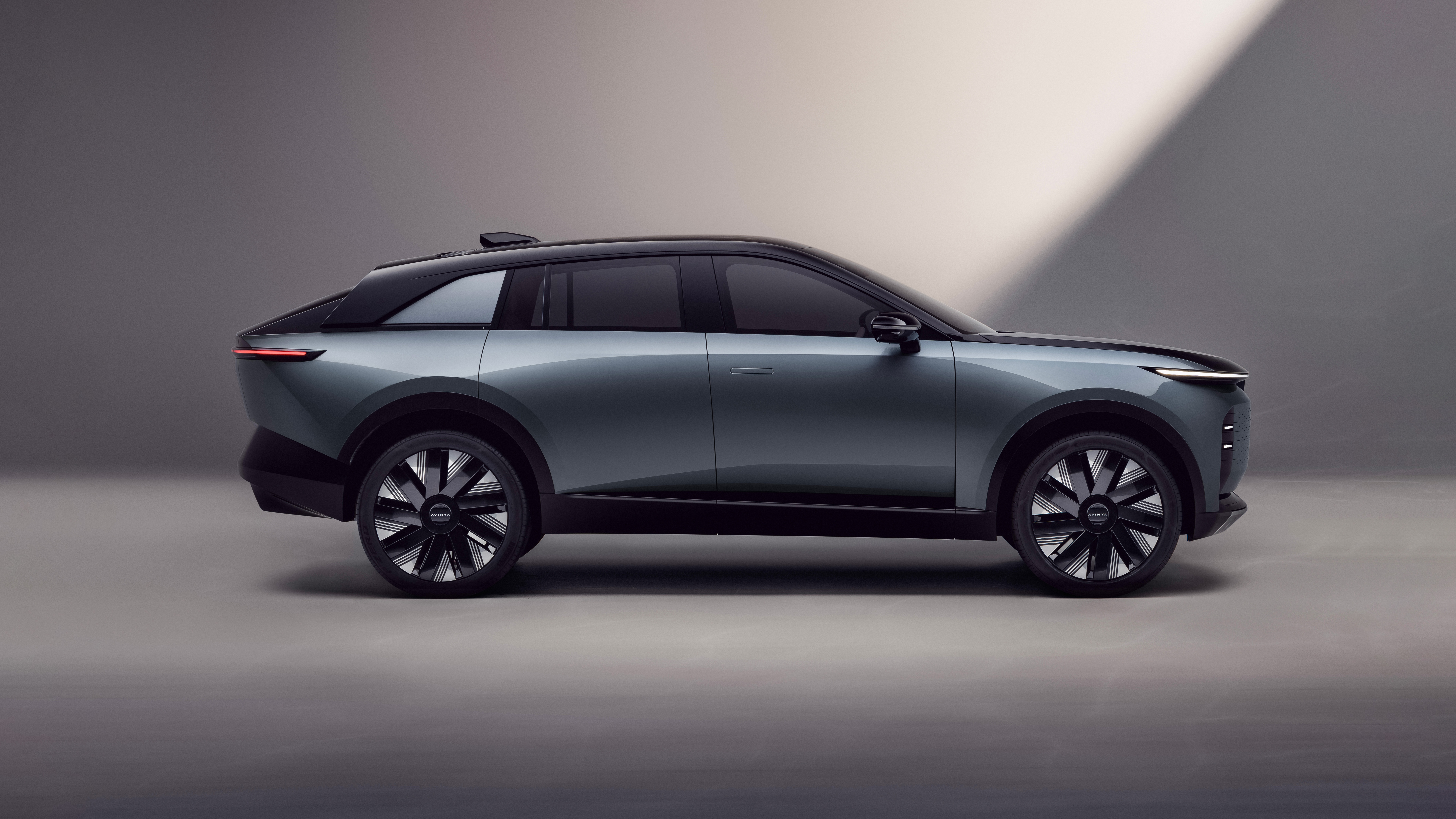 Avinya concept car side view HD Wallpaper