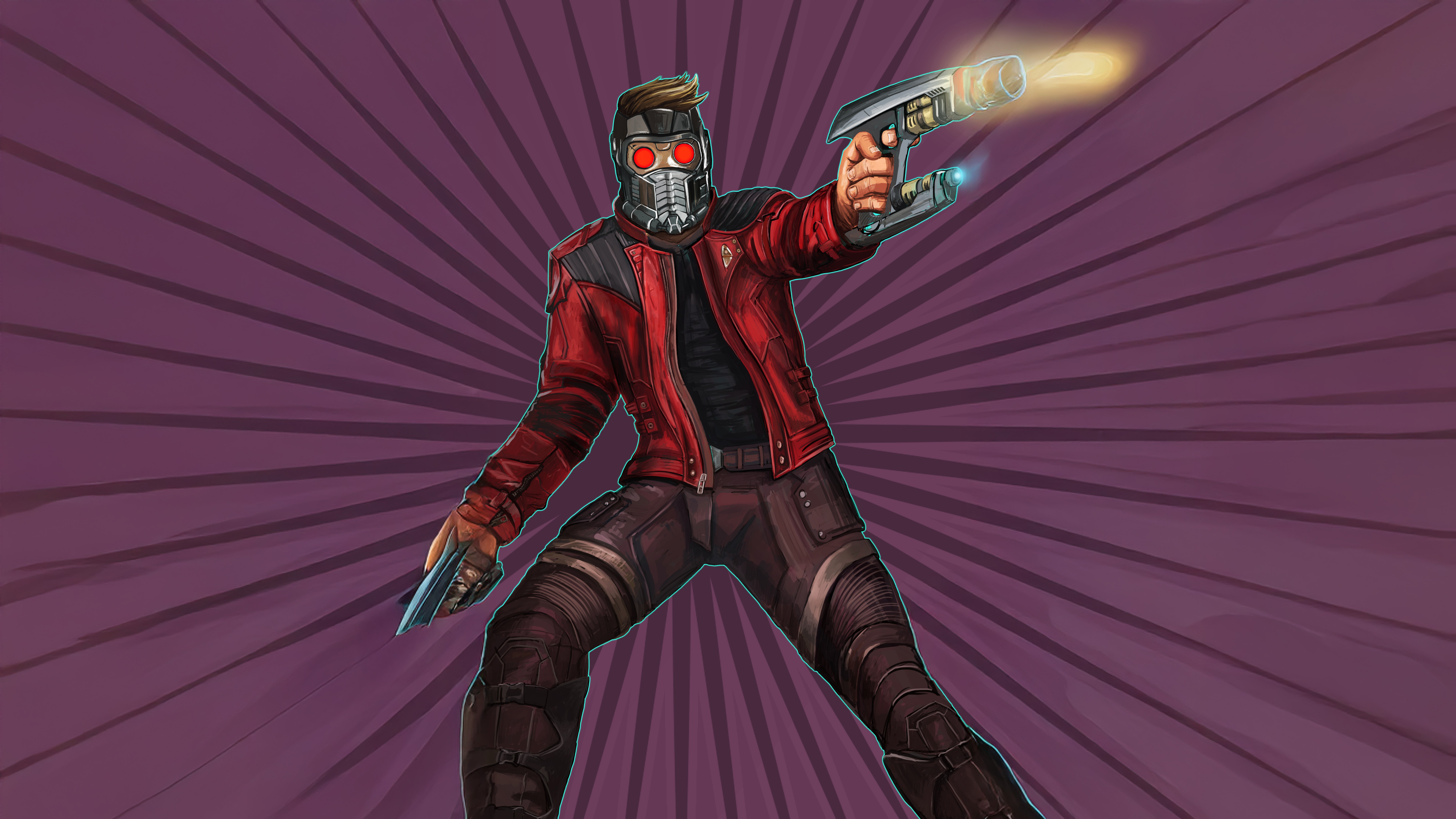 Star Lord Hero Rise HD Wallpaper
