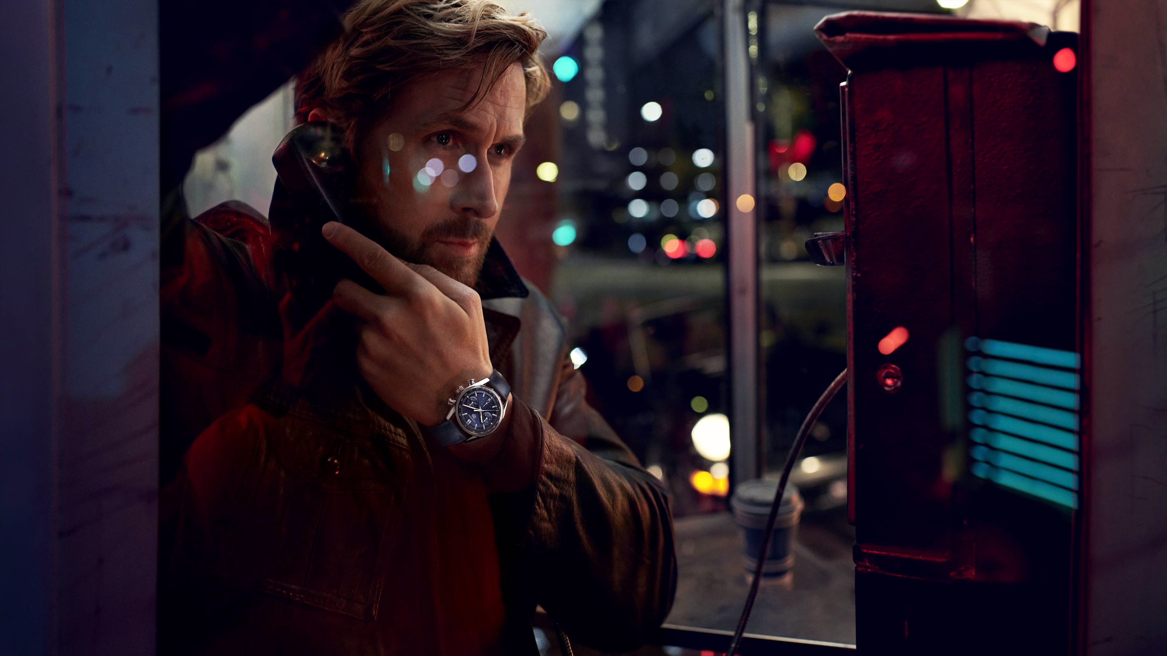 Ryan Gosling X Tag Heuer 2025 HD Wallpaper