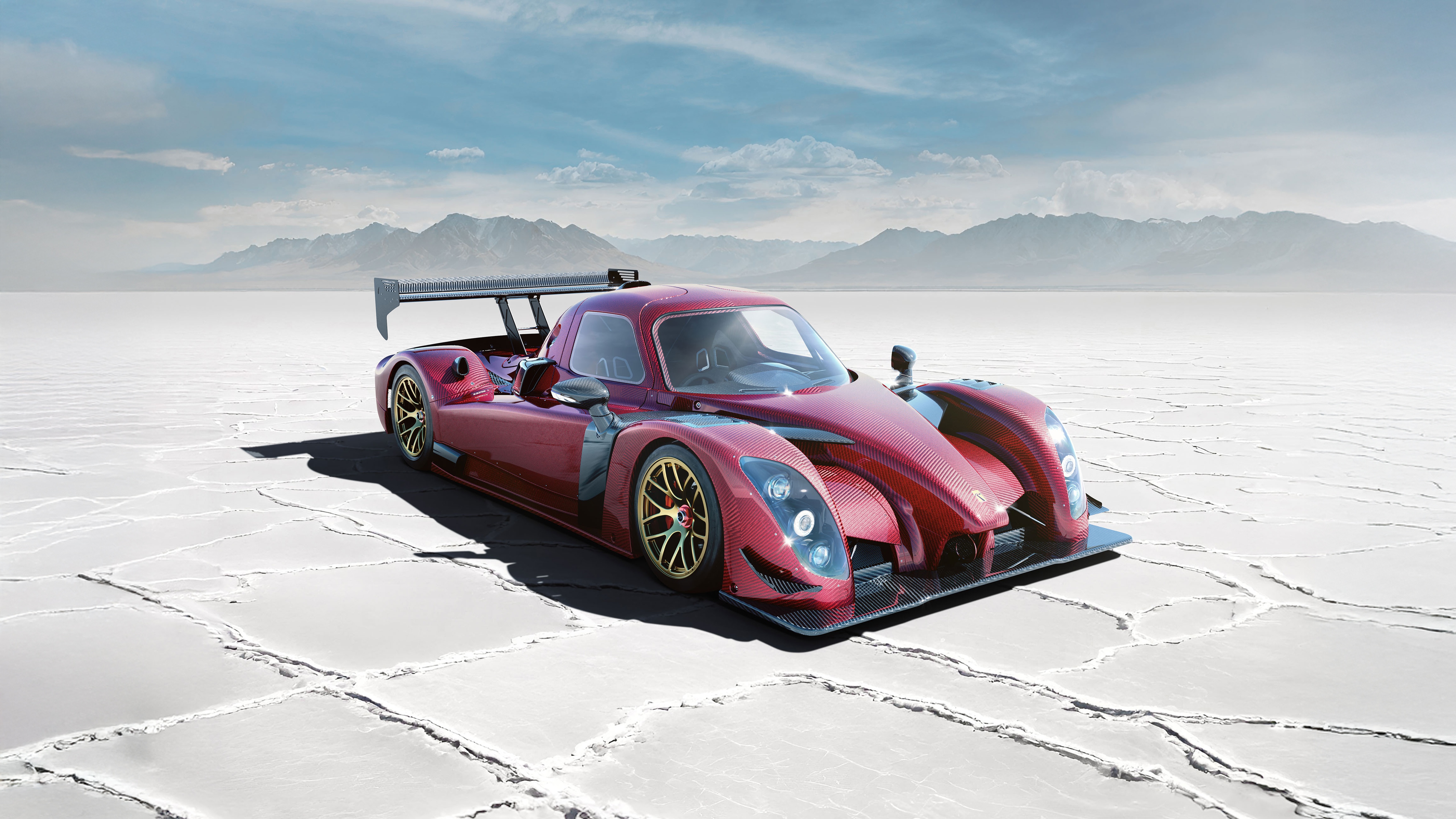 Radical RXC Turbo on Bonneville Salt Flats HD Wallpaper