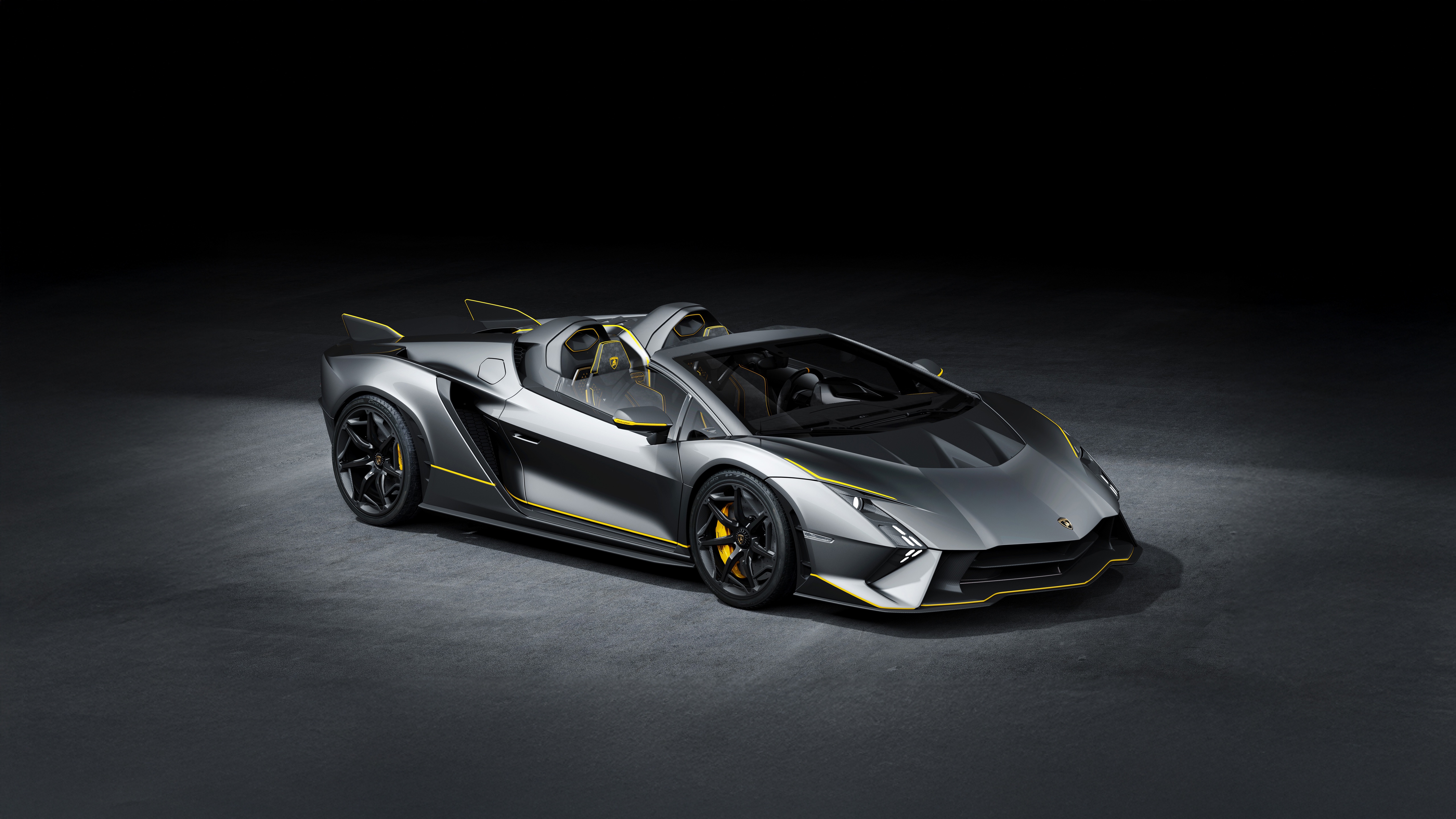 Lamborghini Autentica Roadster HD Wallpaper