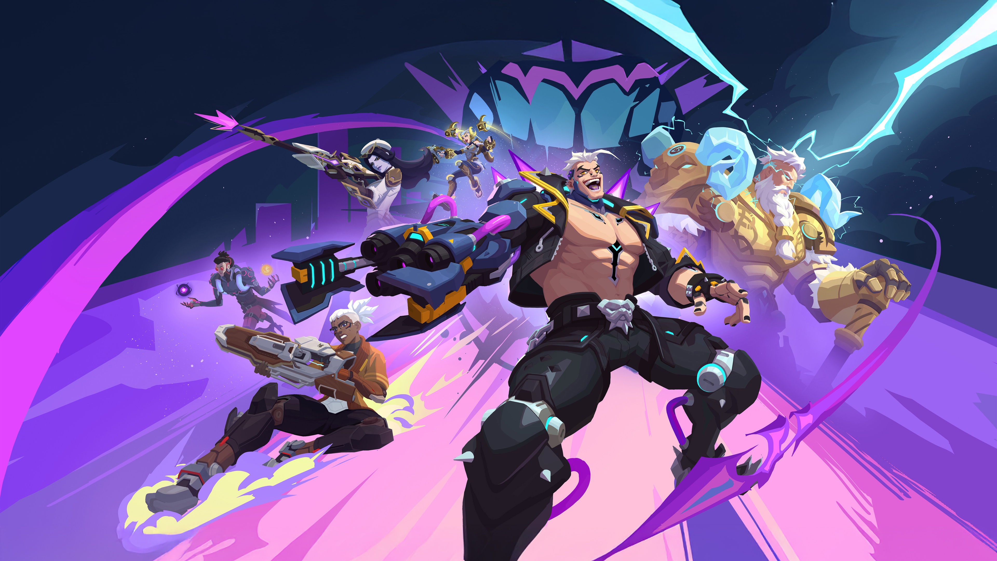 Overwatch 2 Season 14 Hazard Characters HD Wallpaper
