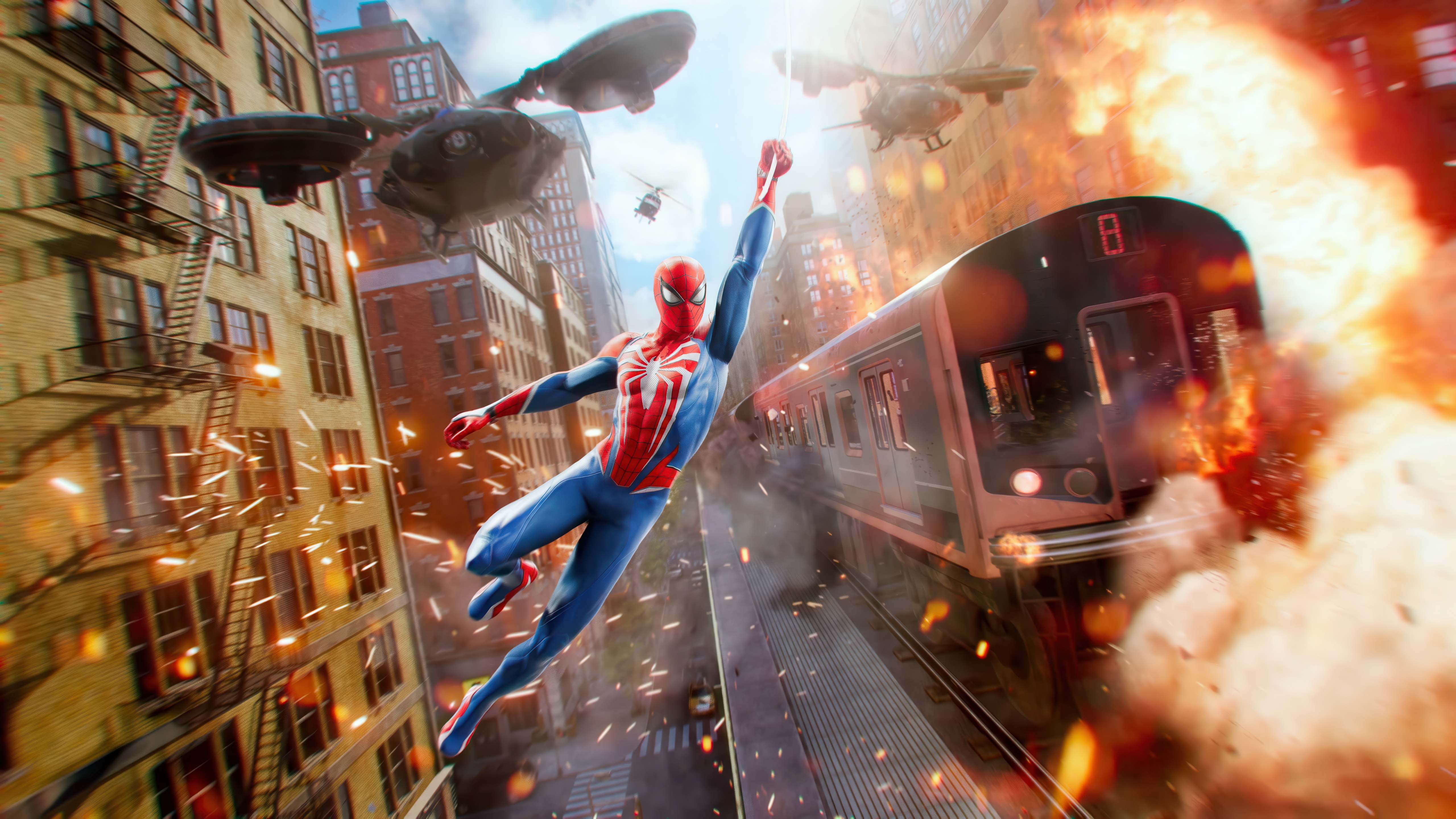 Marvel's Spider-Man 2 Be Greater Together HD Wallpaper