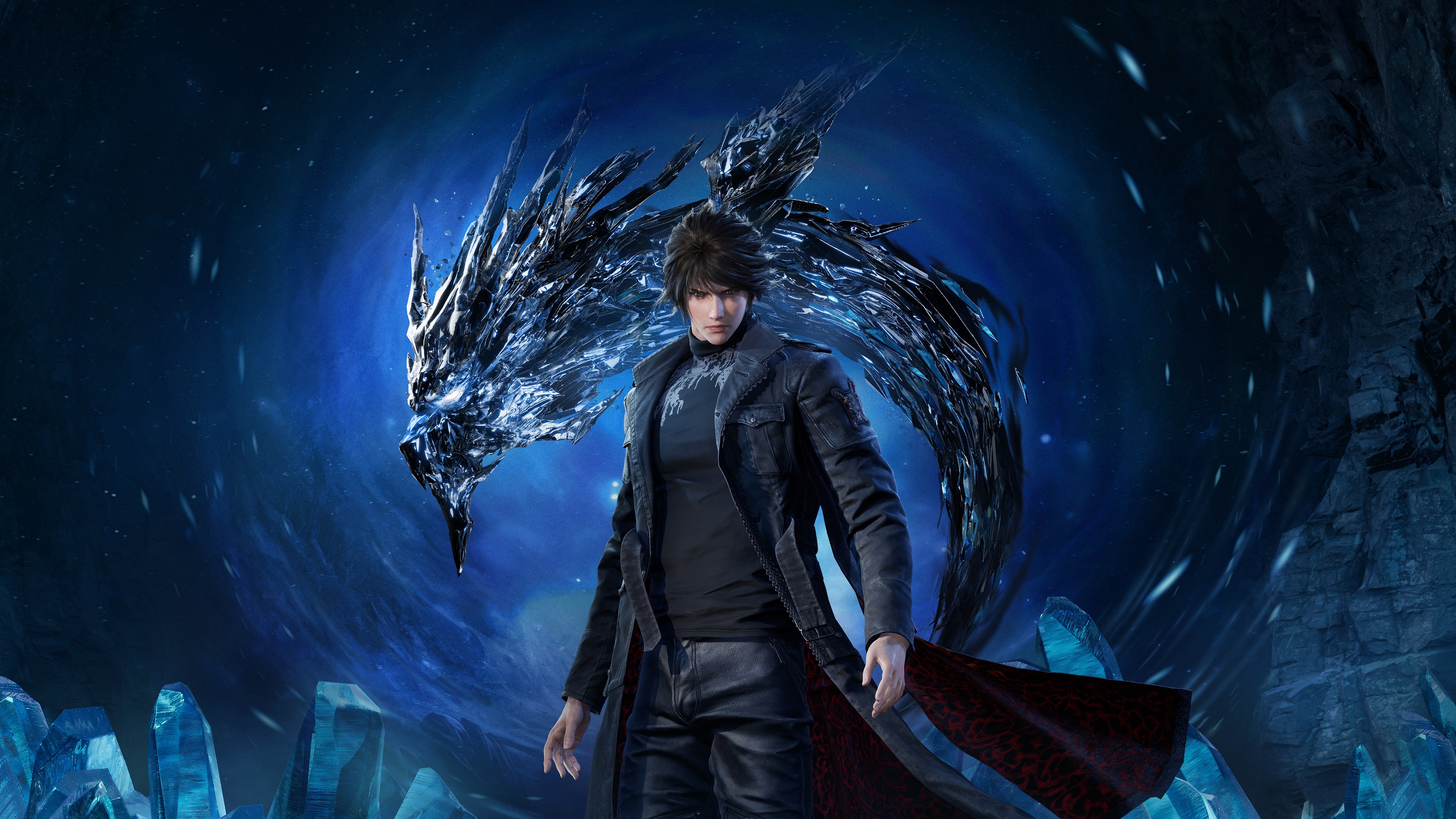 Lost Soul Aside: A Man and an Ice Dragon HD Wallpaper