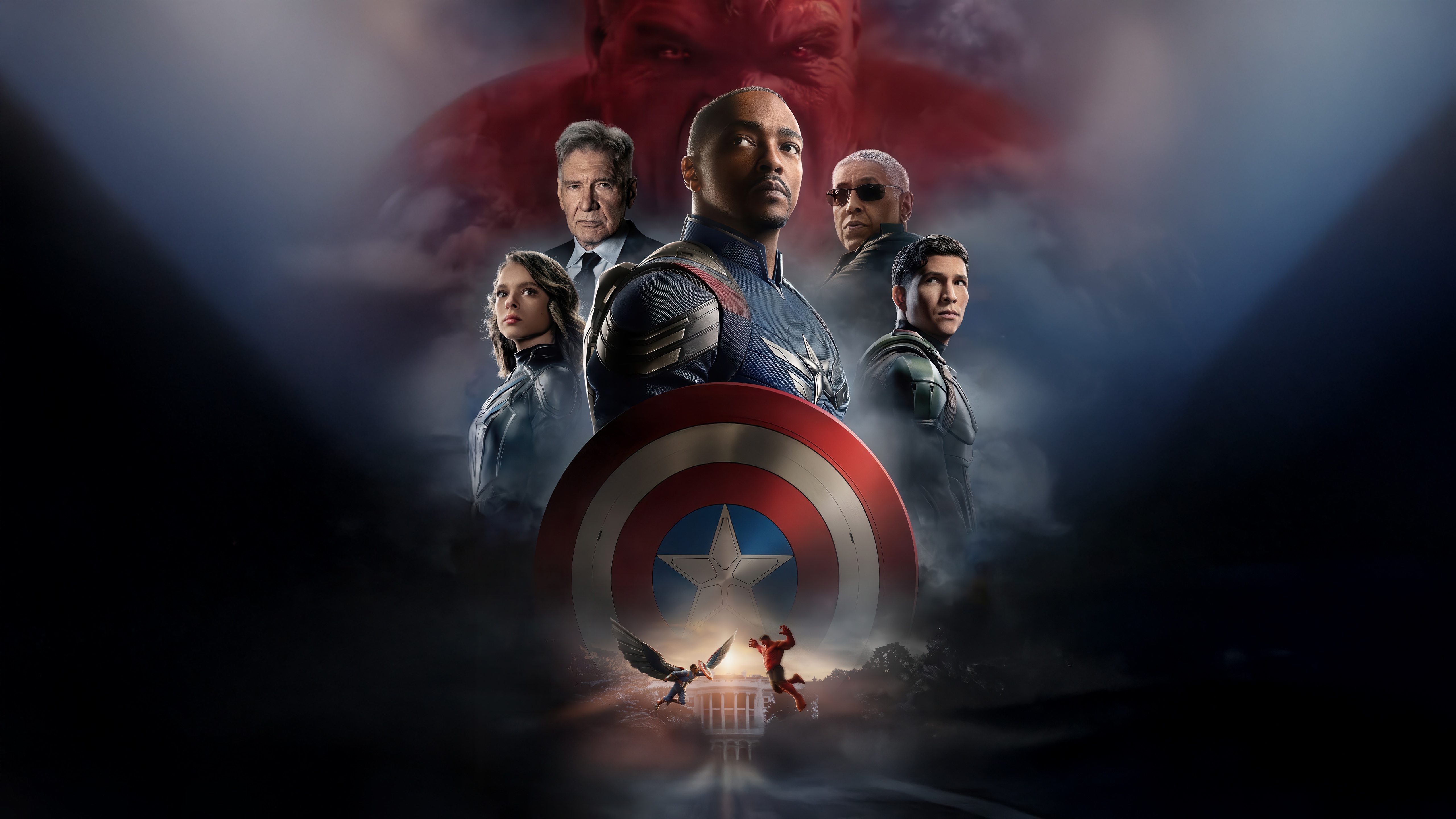 The Falcon and The Winter Soldier Poster HD Wallpaper