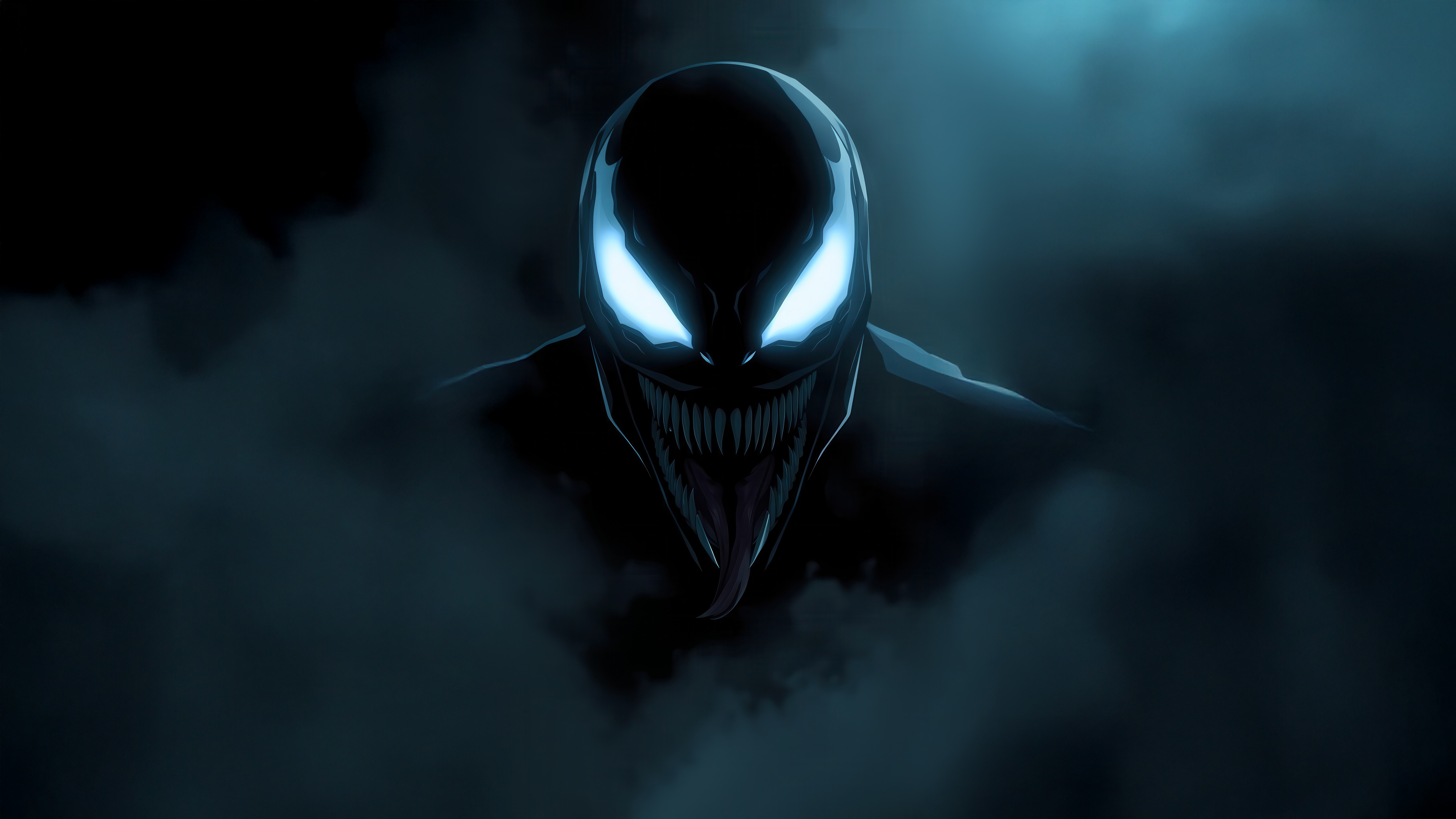 Venom in Dark Smoke HD Wallpaper