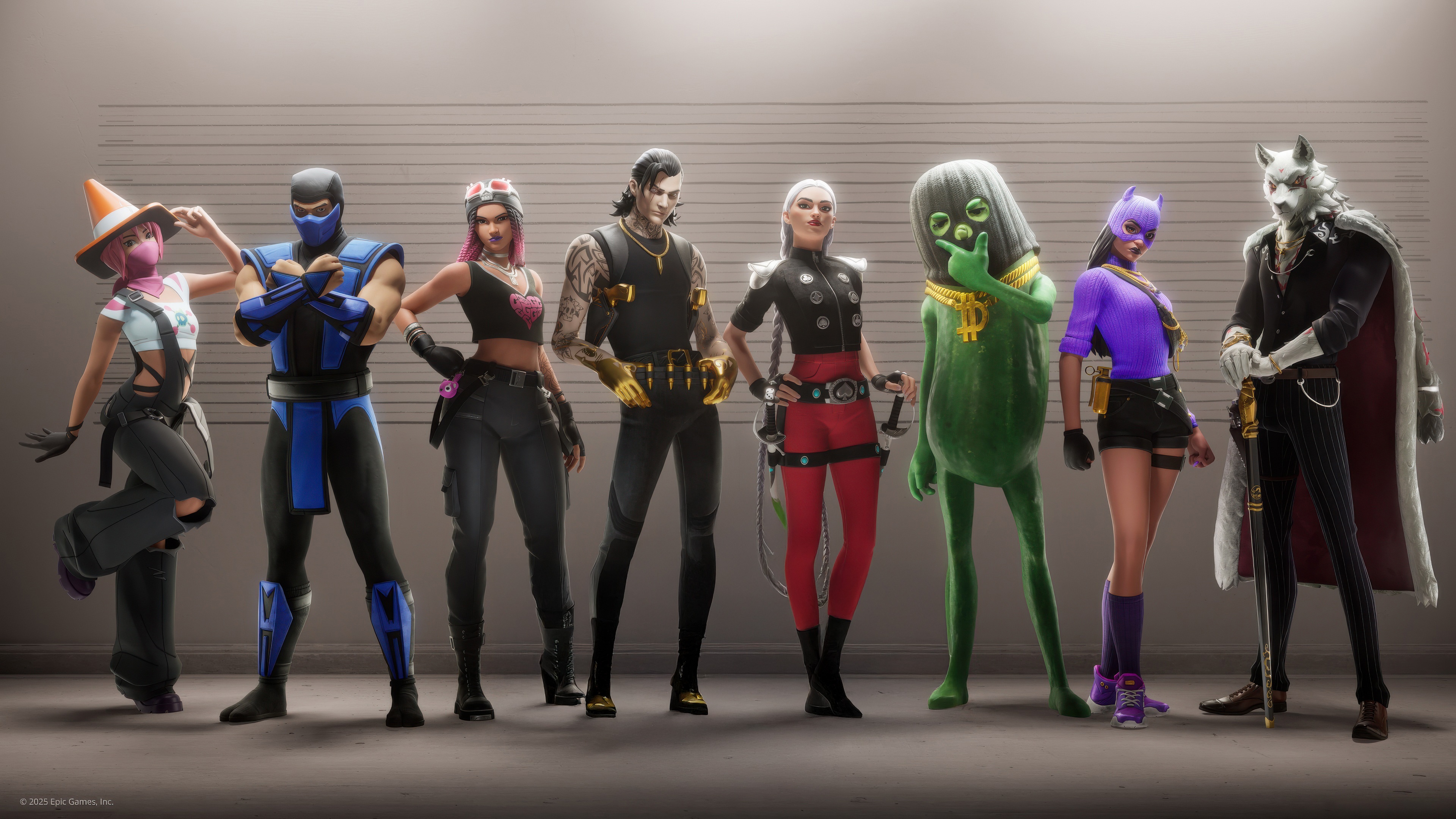 Fortnite Lawless Characters Posing HD Wallpaper