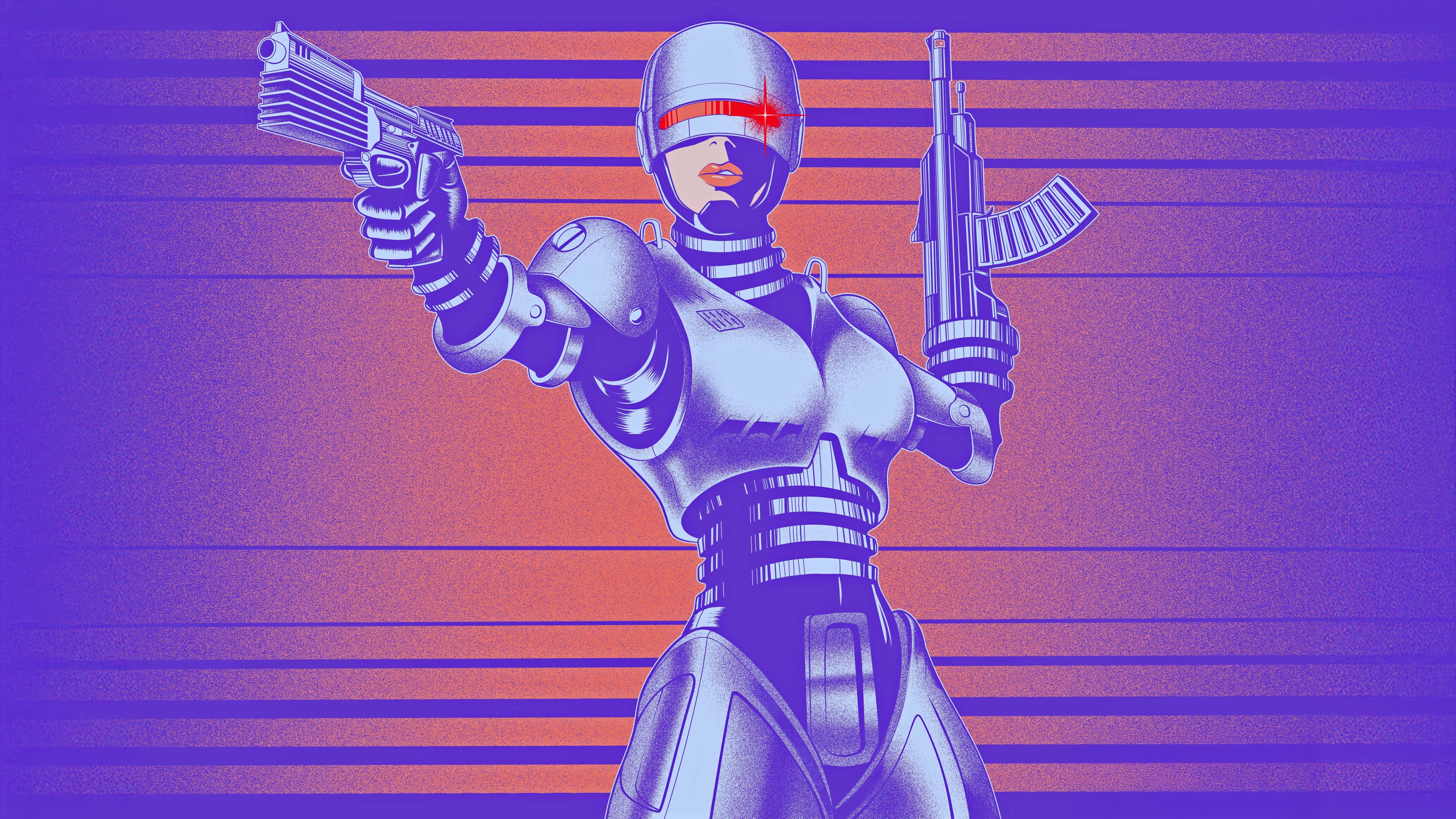 Robocop Rising HD Wallpaper