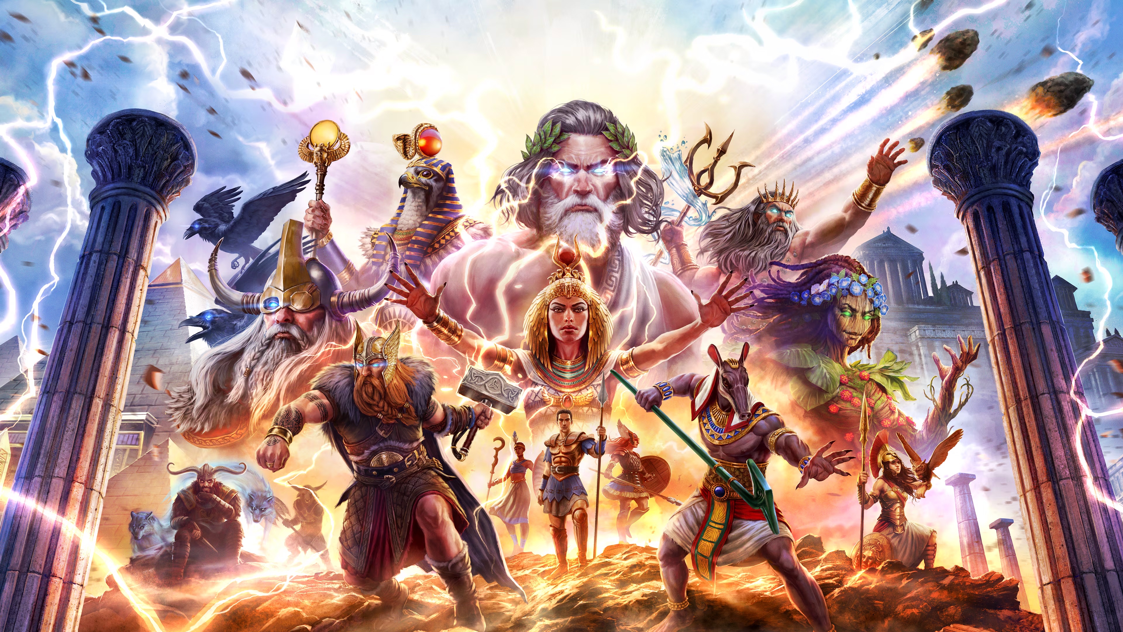 Age of Mythology Retold Gods and Heroes HD Wallpaper