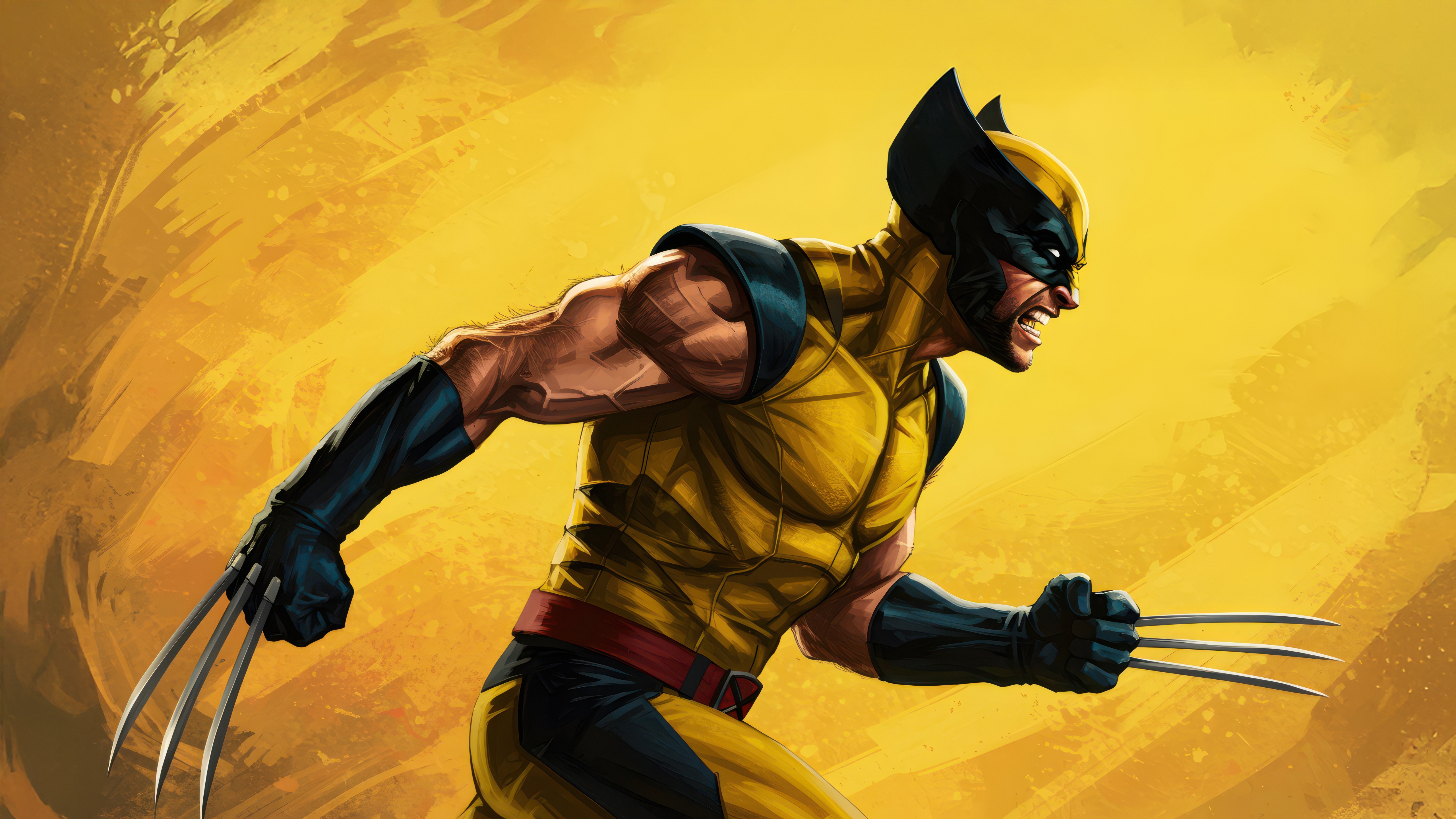 Wolverine in No Mercy Mode HD Wallpaper
