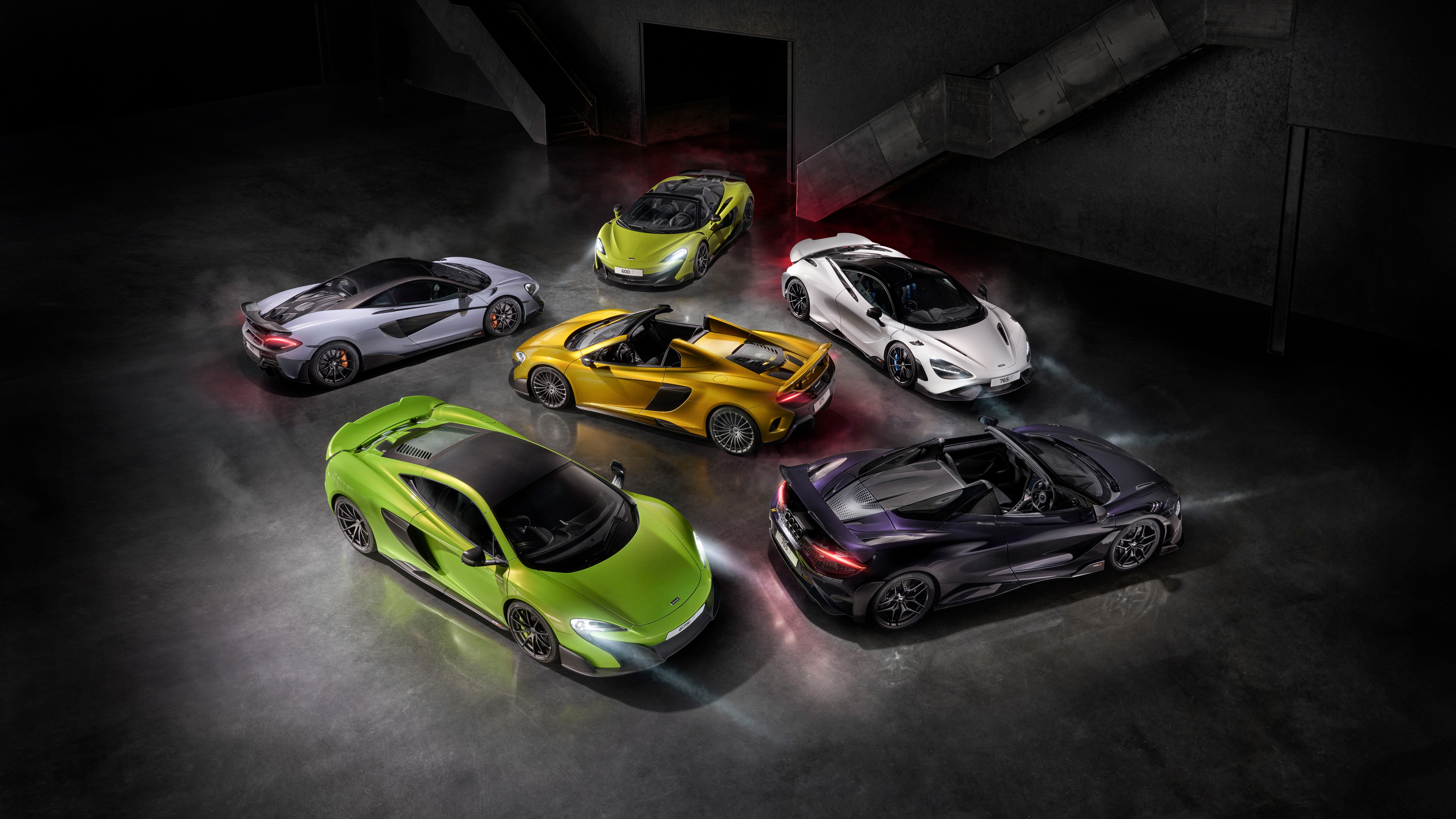 McLaren 675LT, 600LT, and 765LT Cars HD Wallpaper