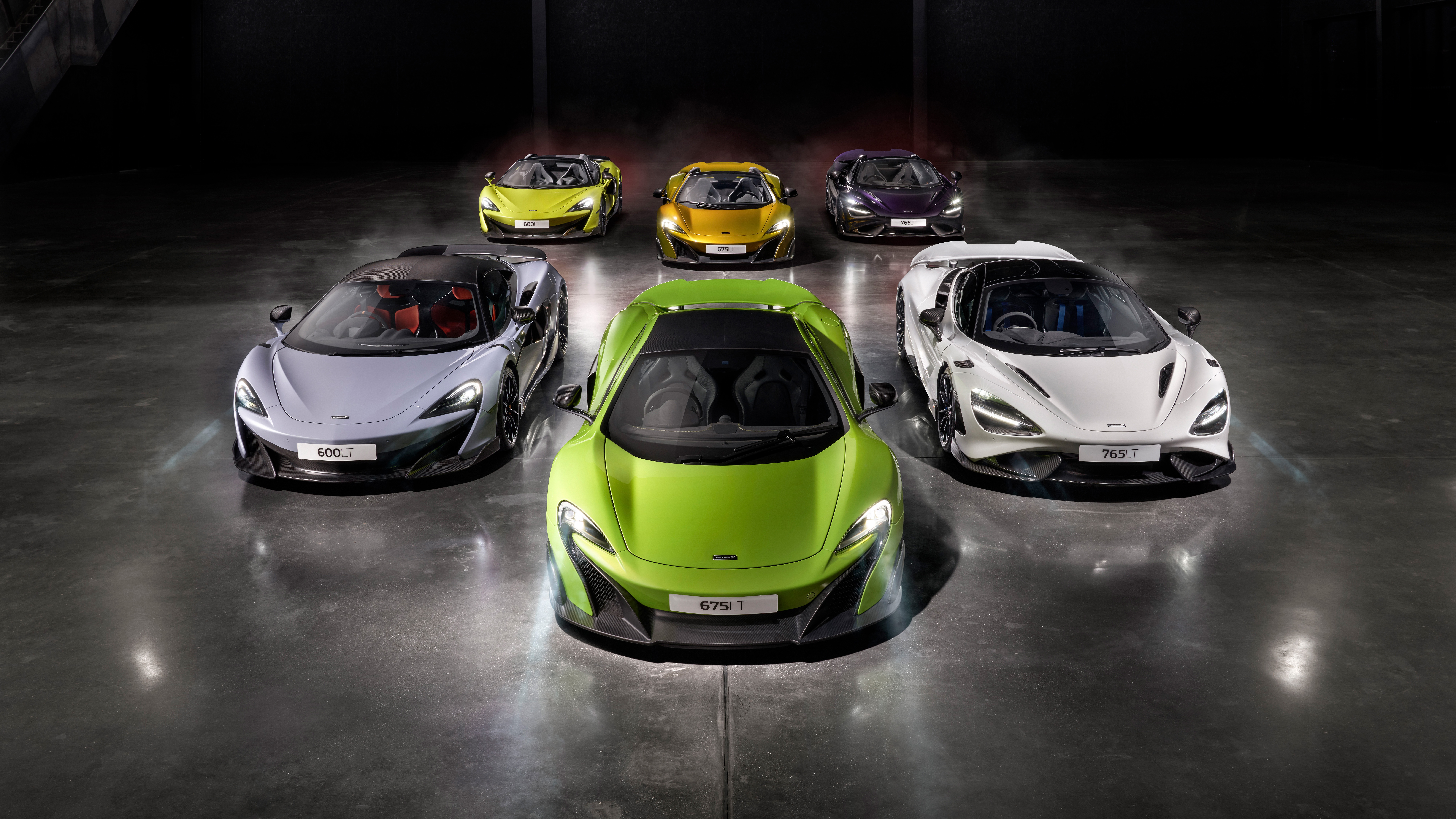 McLaren 675LT, 600LT, and 765LT Cars HD Wallpaper
