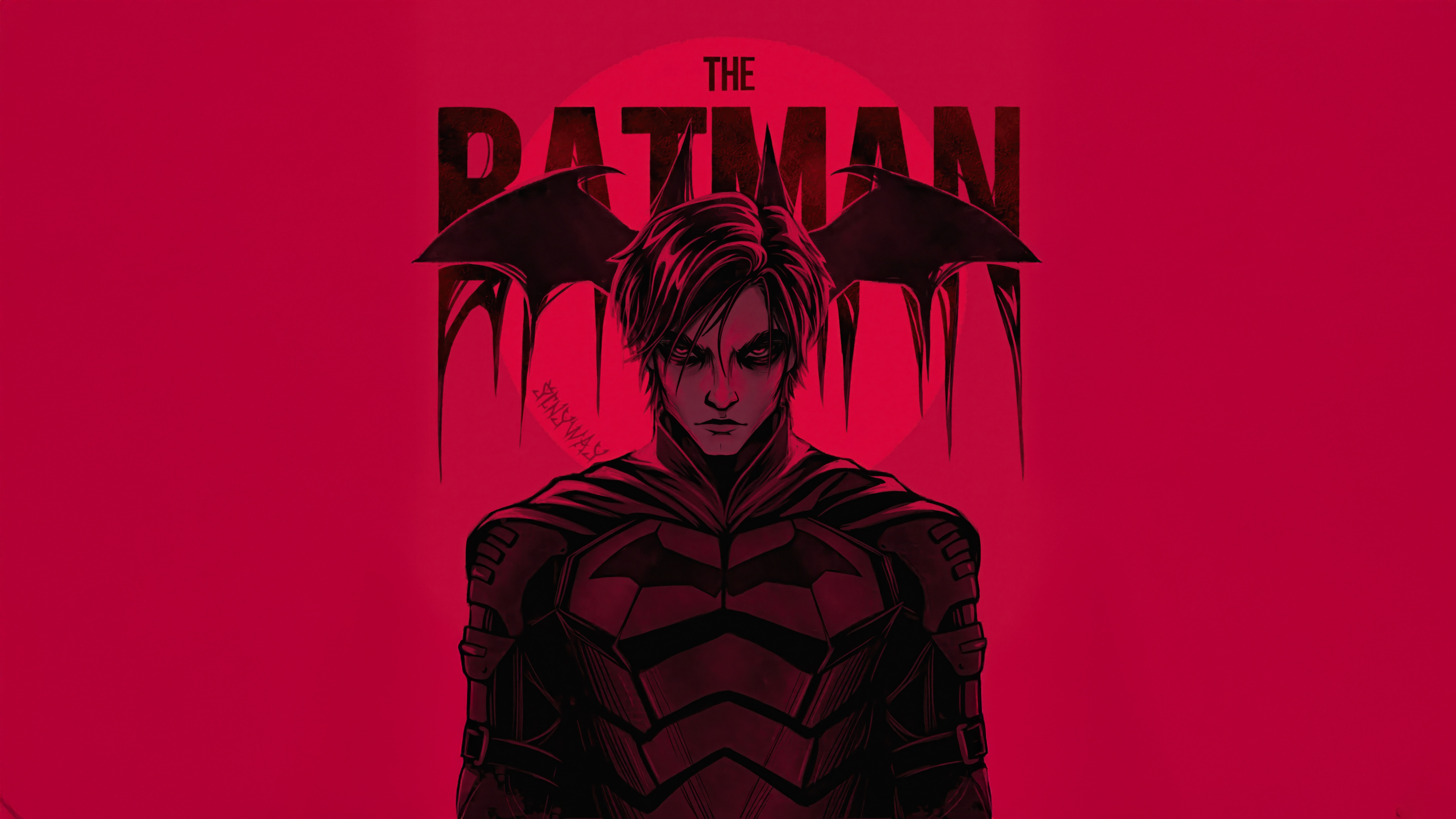 The Batman Artwork HD Wallpaper