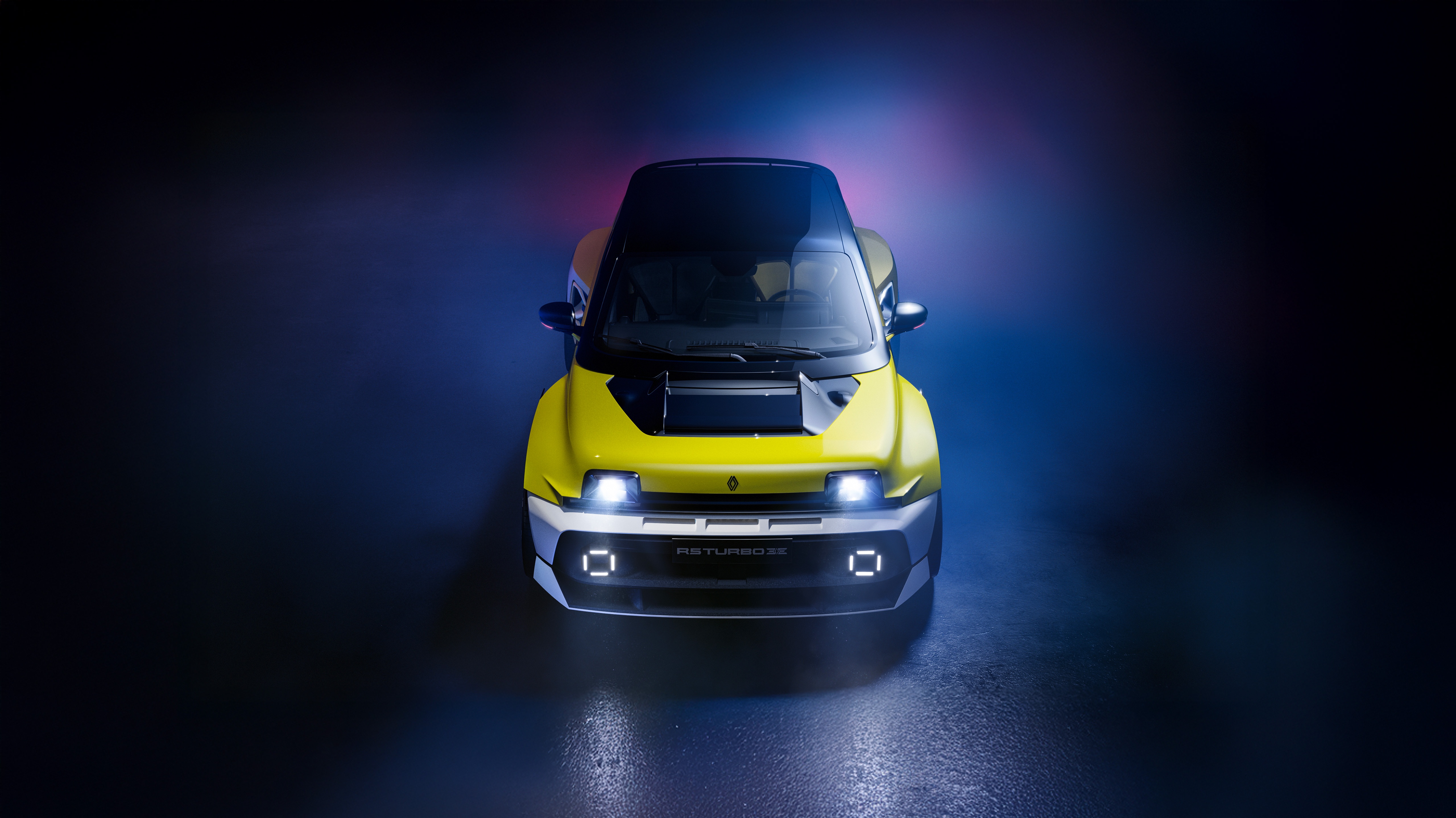 Renault 5 Turbo 3e electric car HD Wallpaper