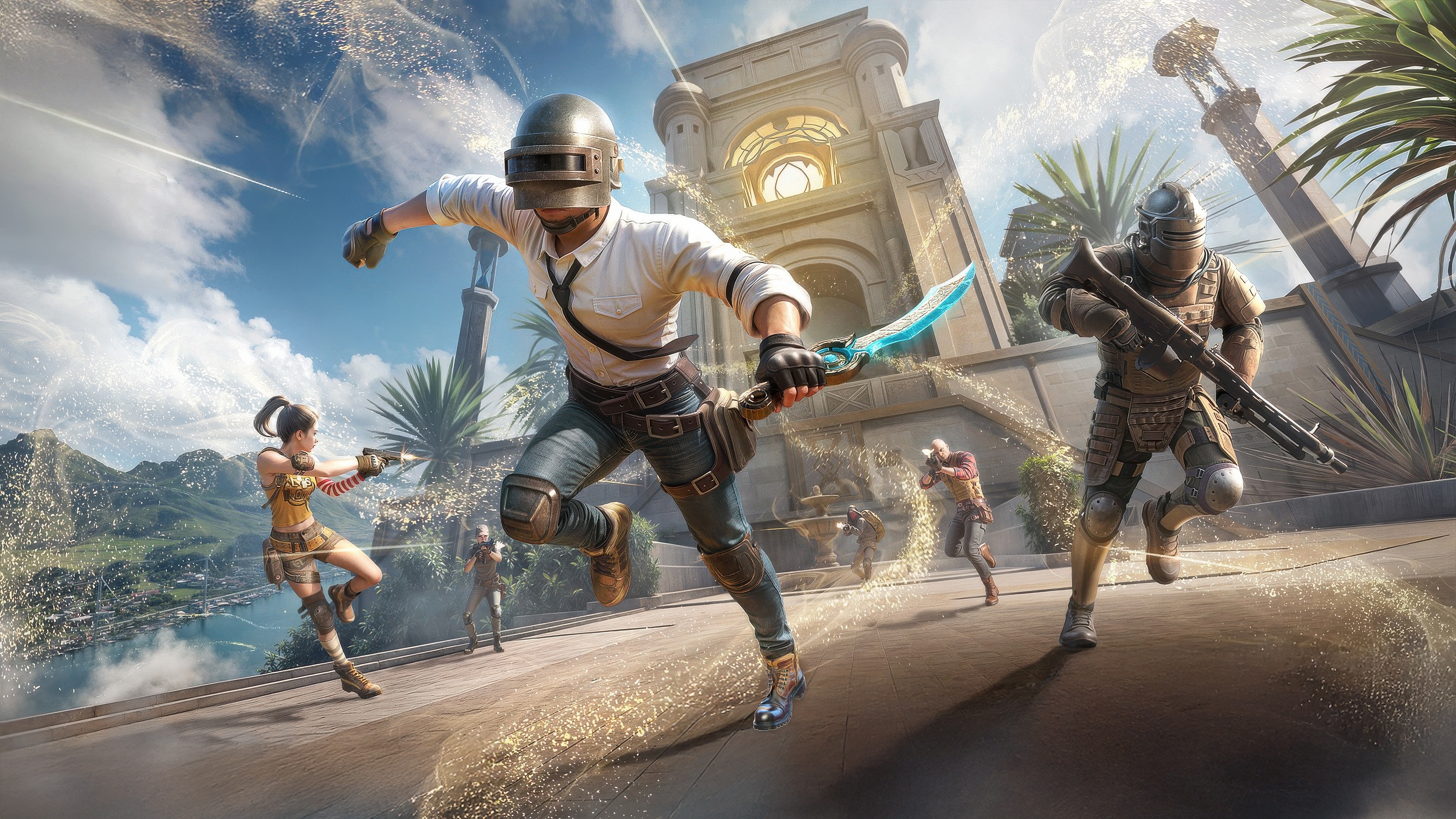 PUBG Mobile Metro Royale Chapter 25 Characters HD Wallpaper